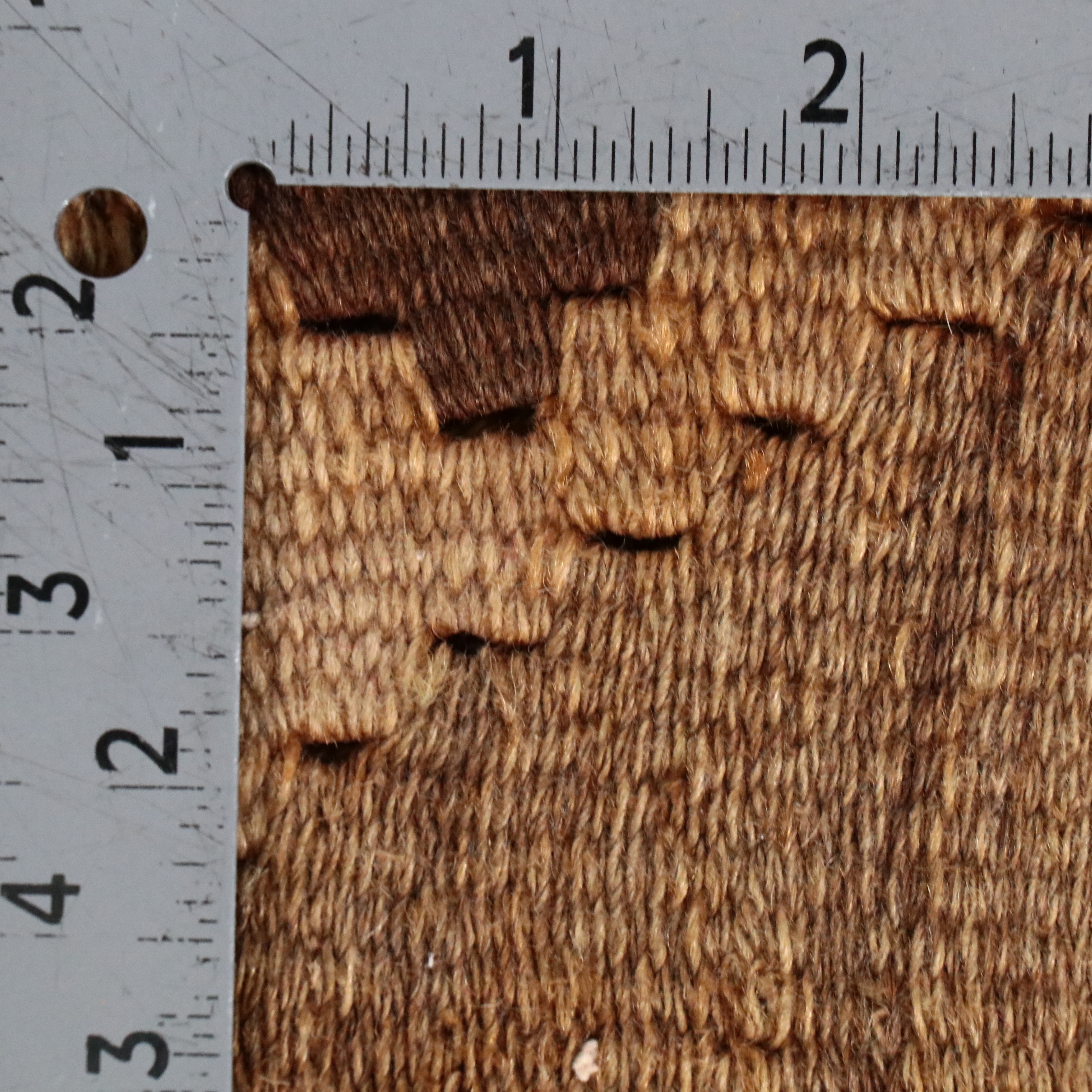 3'3 x 6'11 Handwoven Turkish Bergama Kilim Area Rug