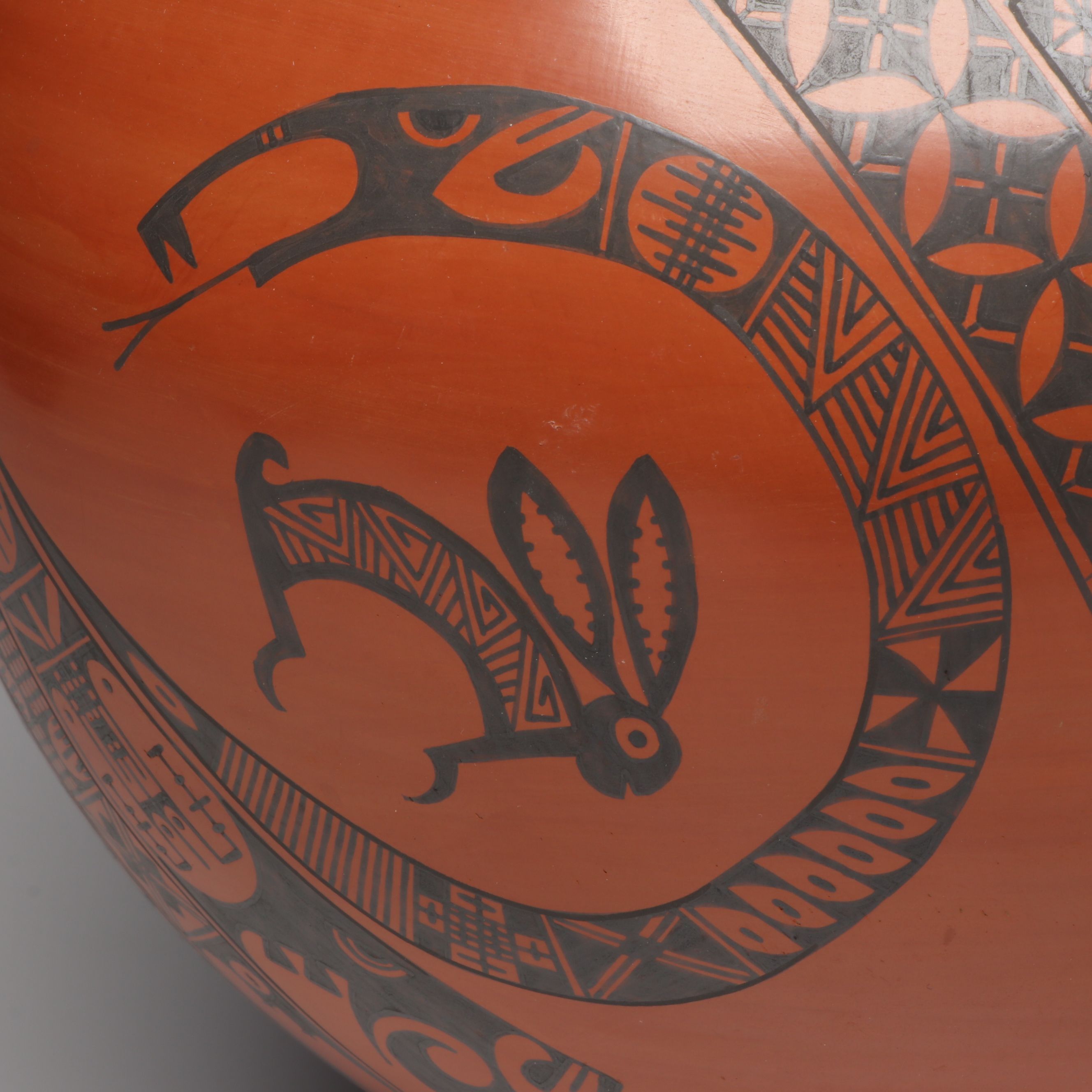 Socorro Sandoval Signed Mata Ortiz Pottery Olla, 20th Century