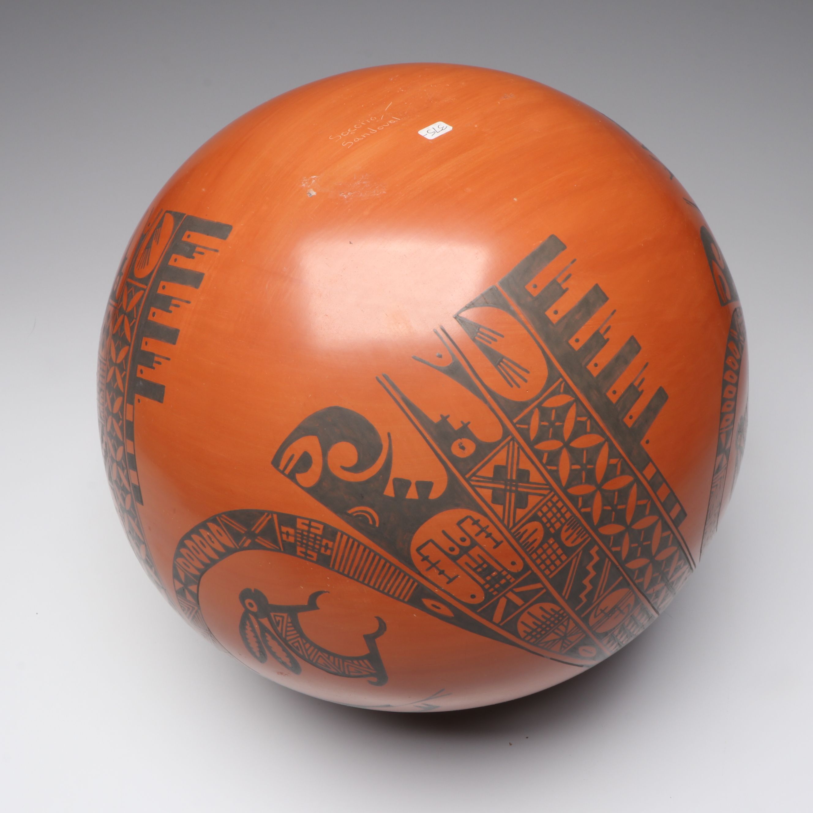 Socorro Sandoval Signed Mata Ortiz Pottery Olla, 20th Century