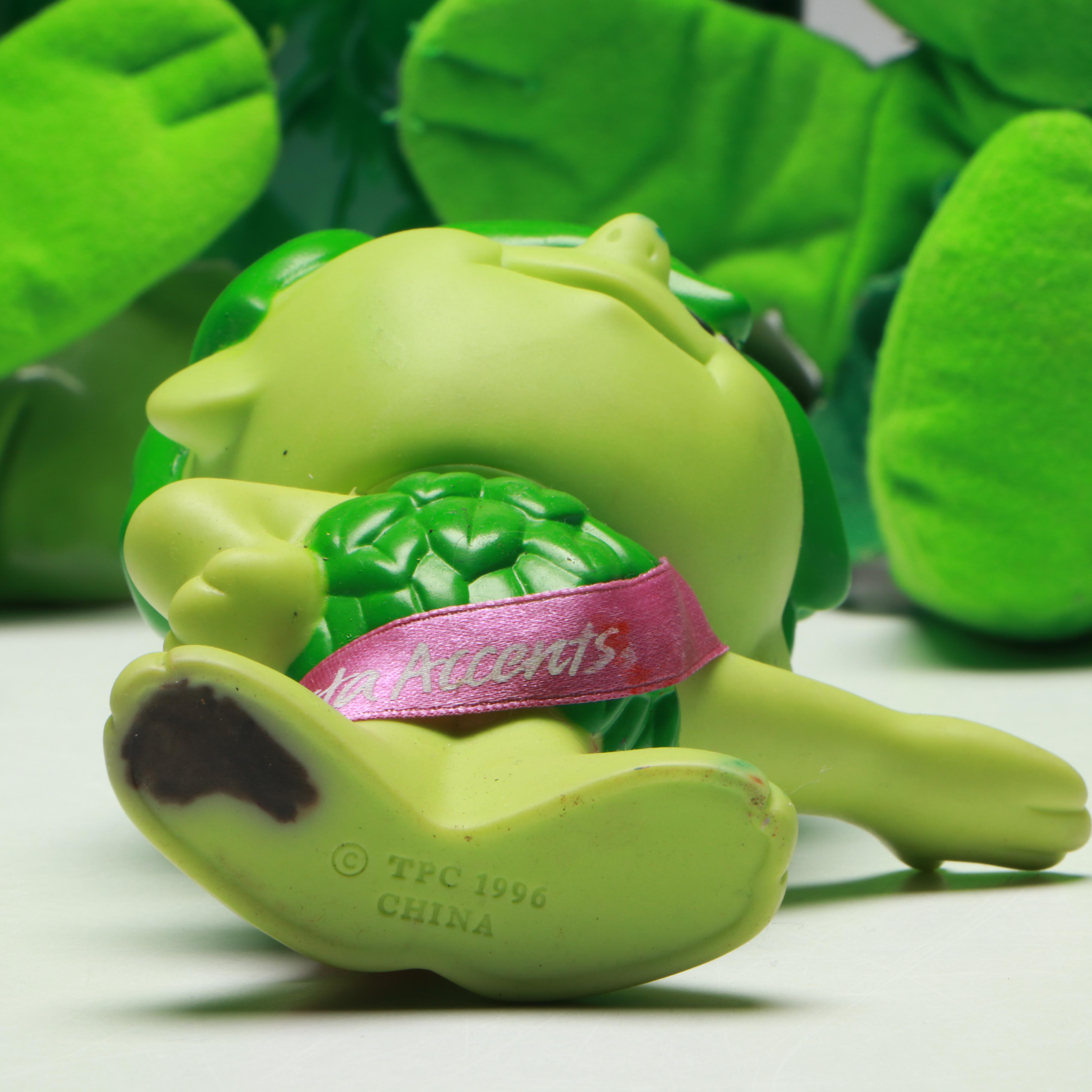 Green Giant Advertising Cookie Jar, Toys and Corn Holders, Late 20th Century