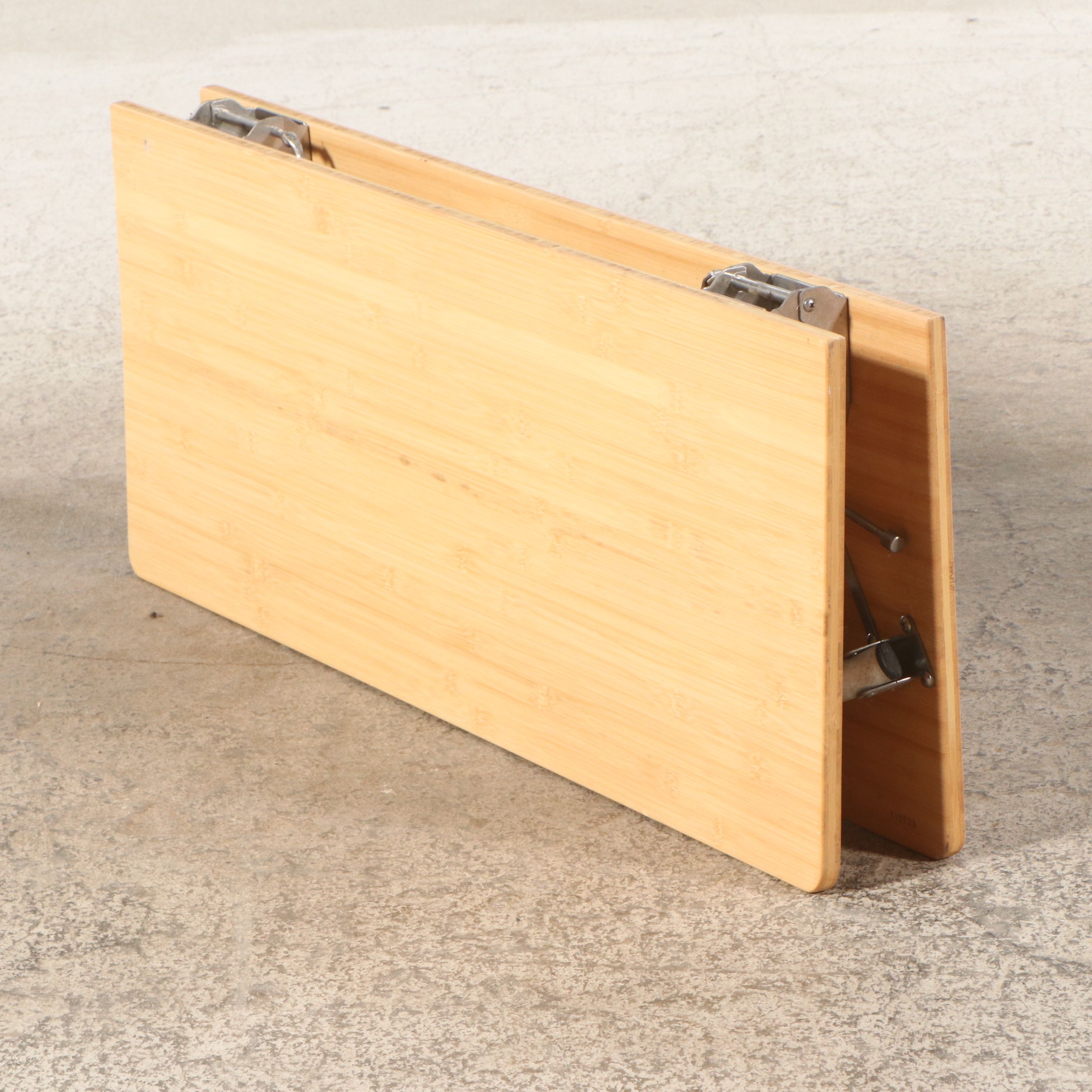 Snow Peak Single Action Folding Camp Tables with Bamboo Tops