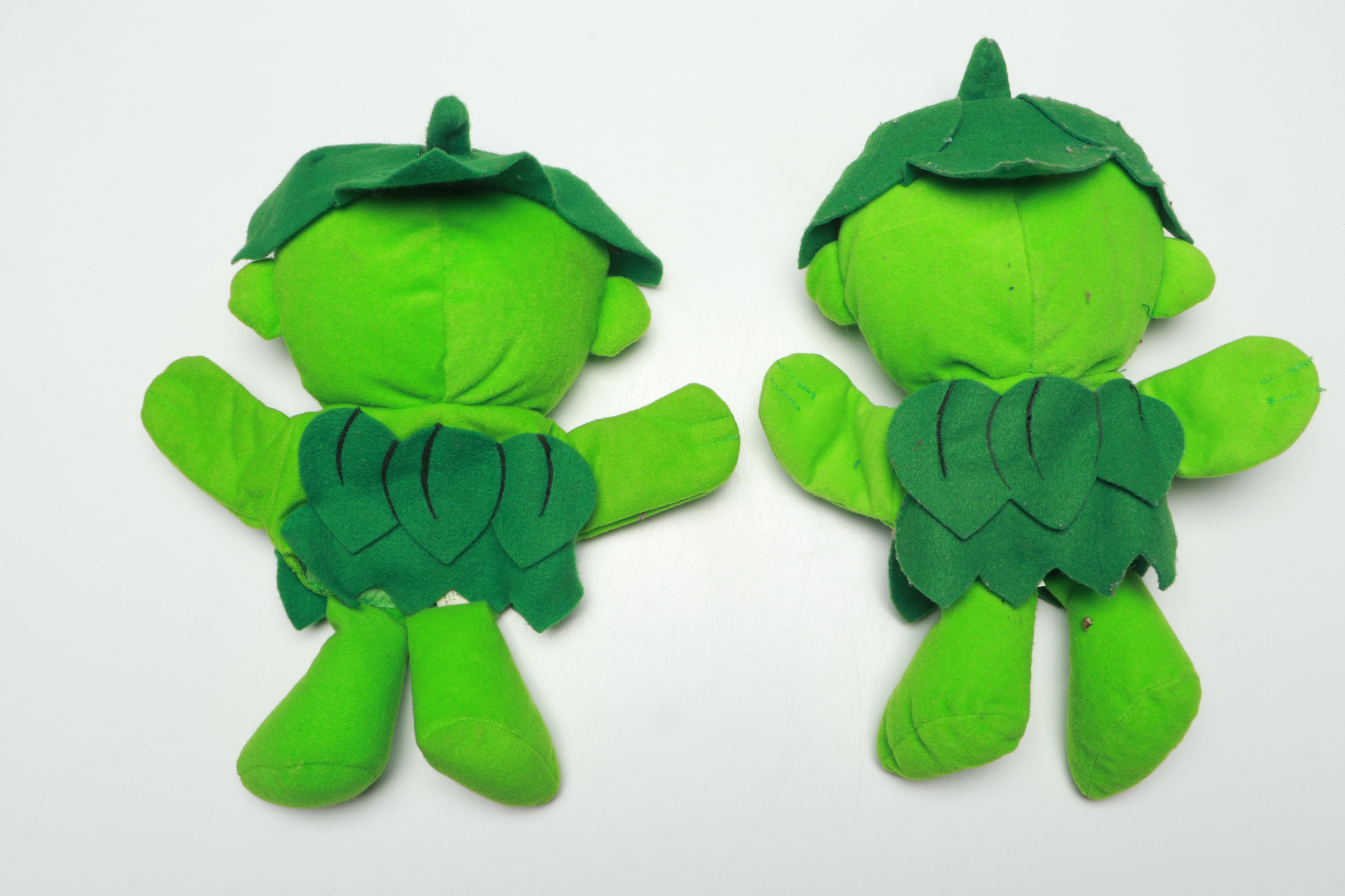 Green Giant Advertising Cookie Jar, Toys and Corn Holders, Late 20th Century