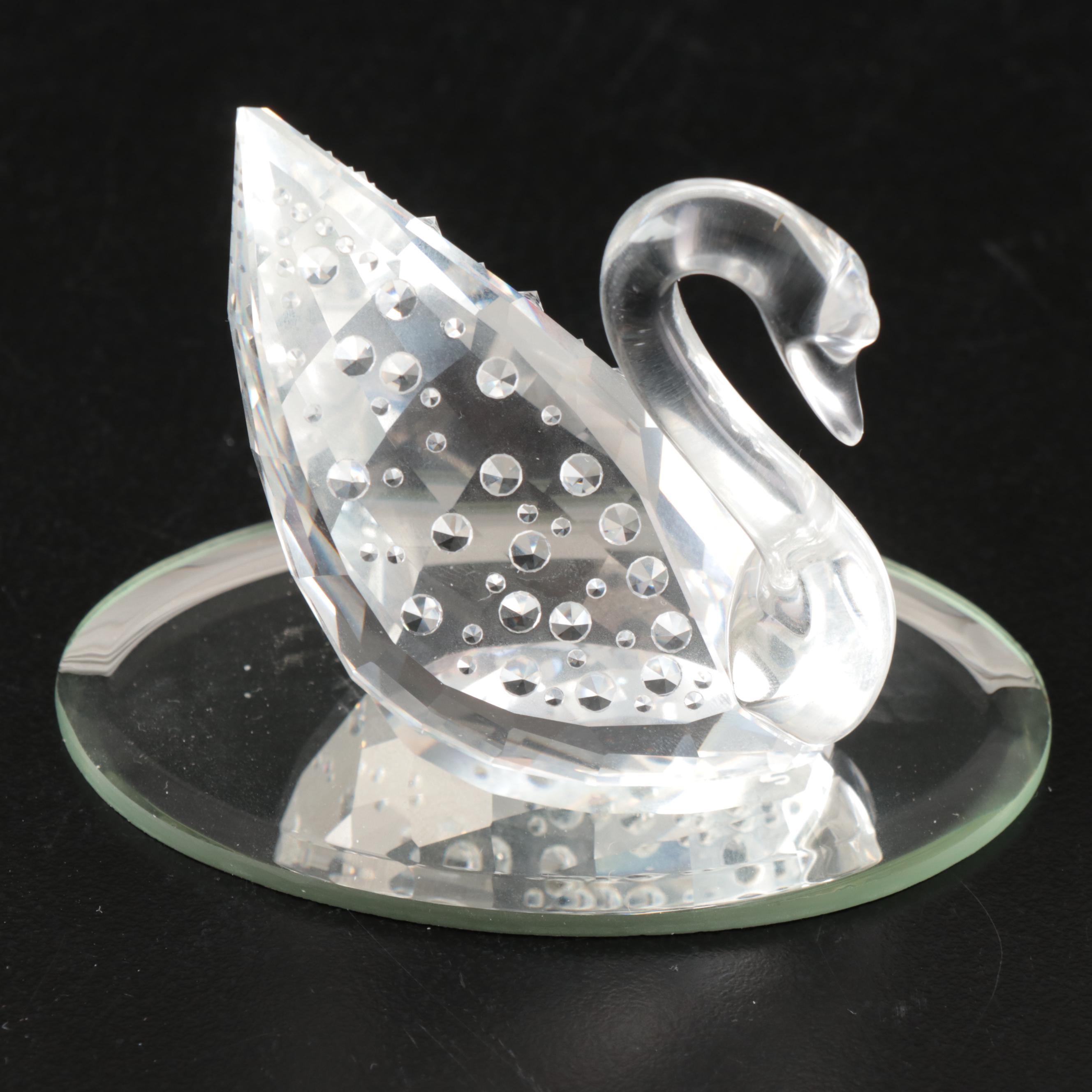 Swarovski Crystal Swan, Crab, Starfish, and More Figurines