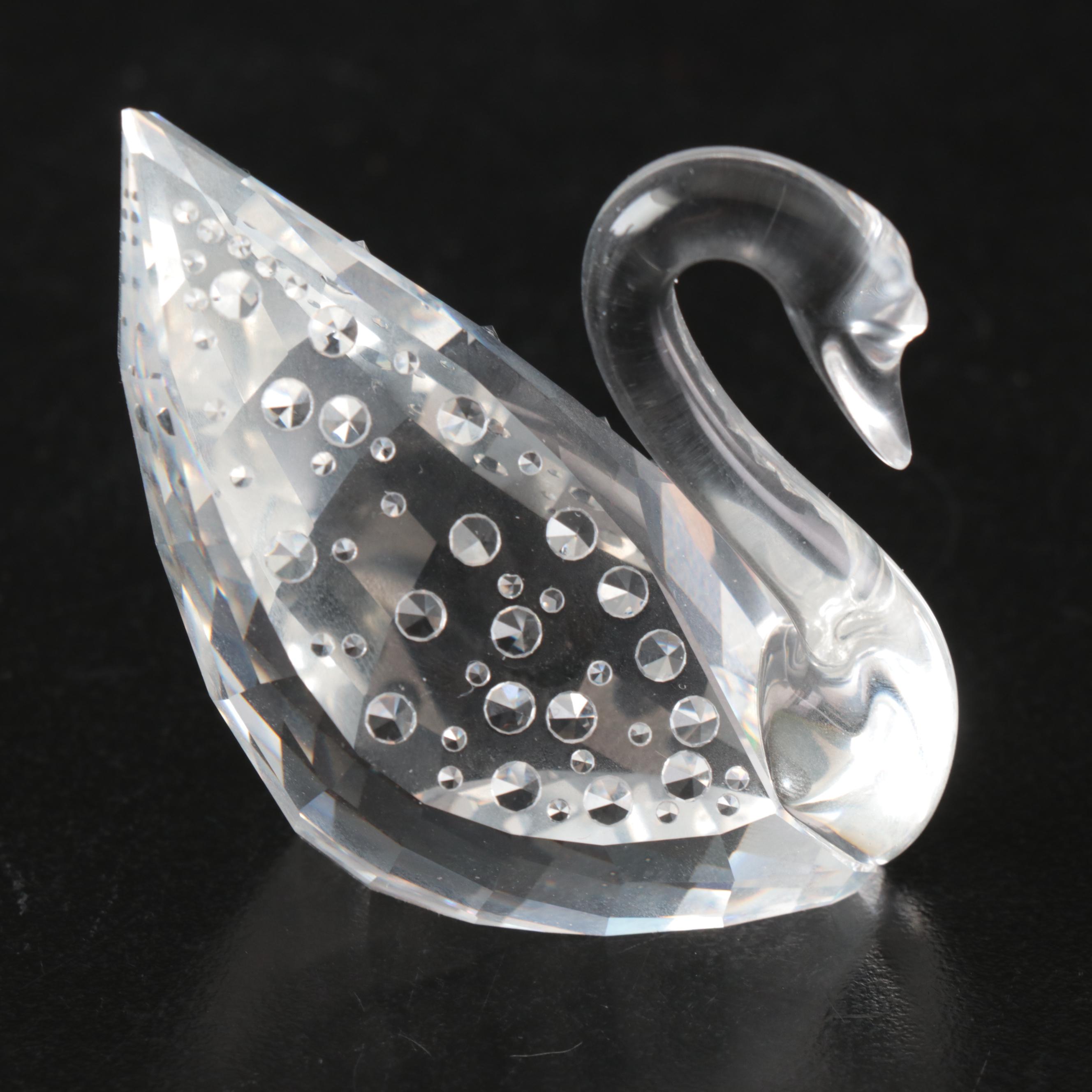 Swarovski Crystal Swan, Crab, Starfish, and More Figurines