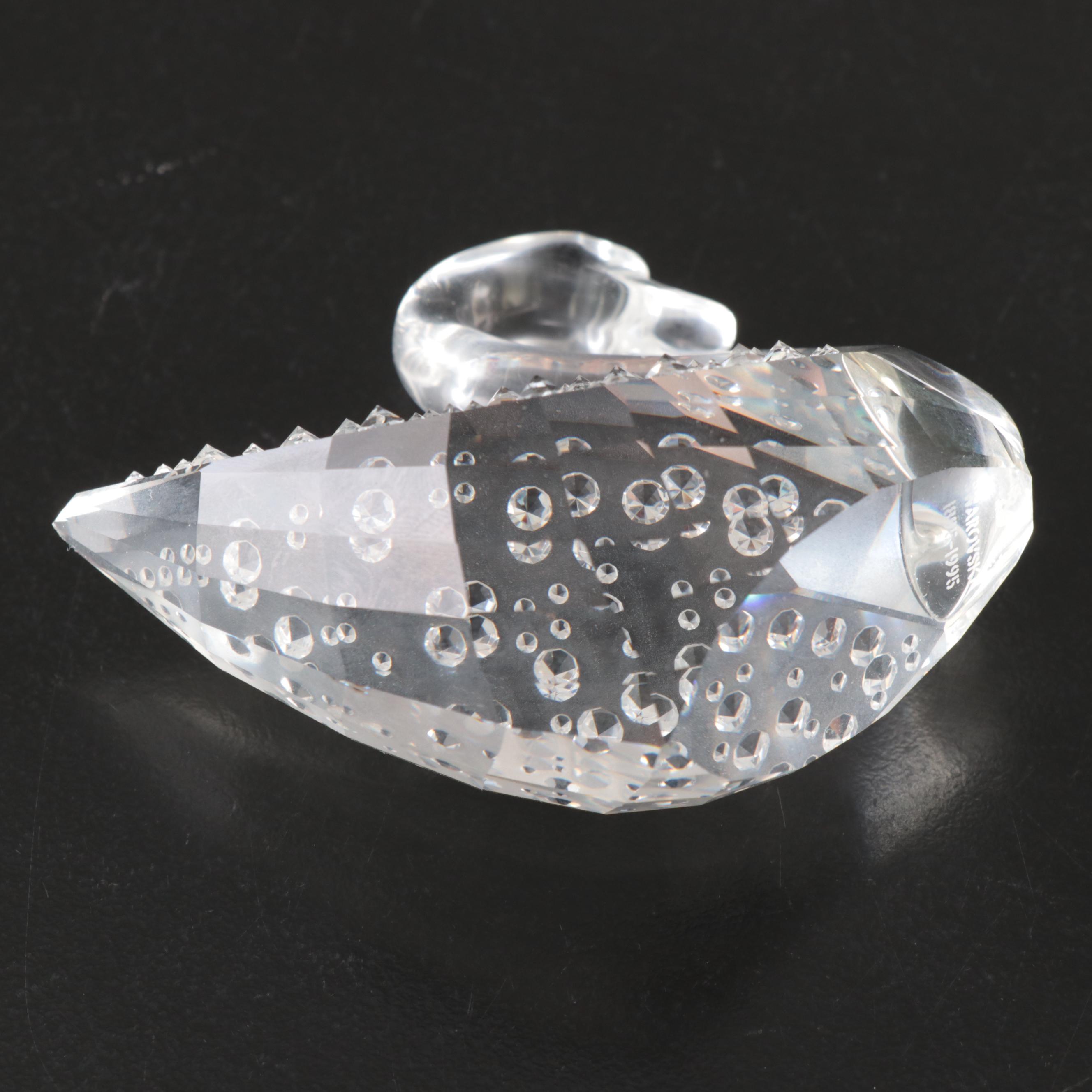 Swarovski Crystal Swan, Crab, Starfish, and More Figurines