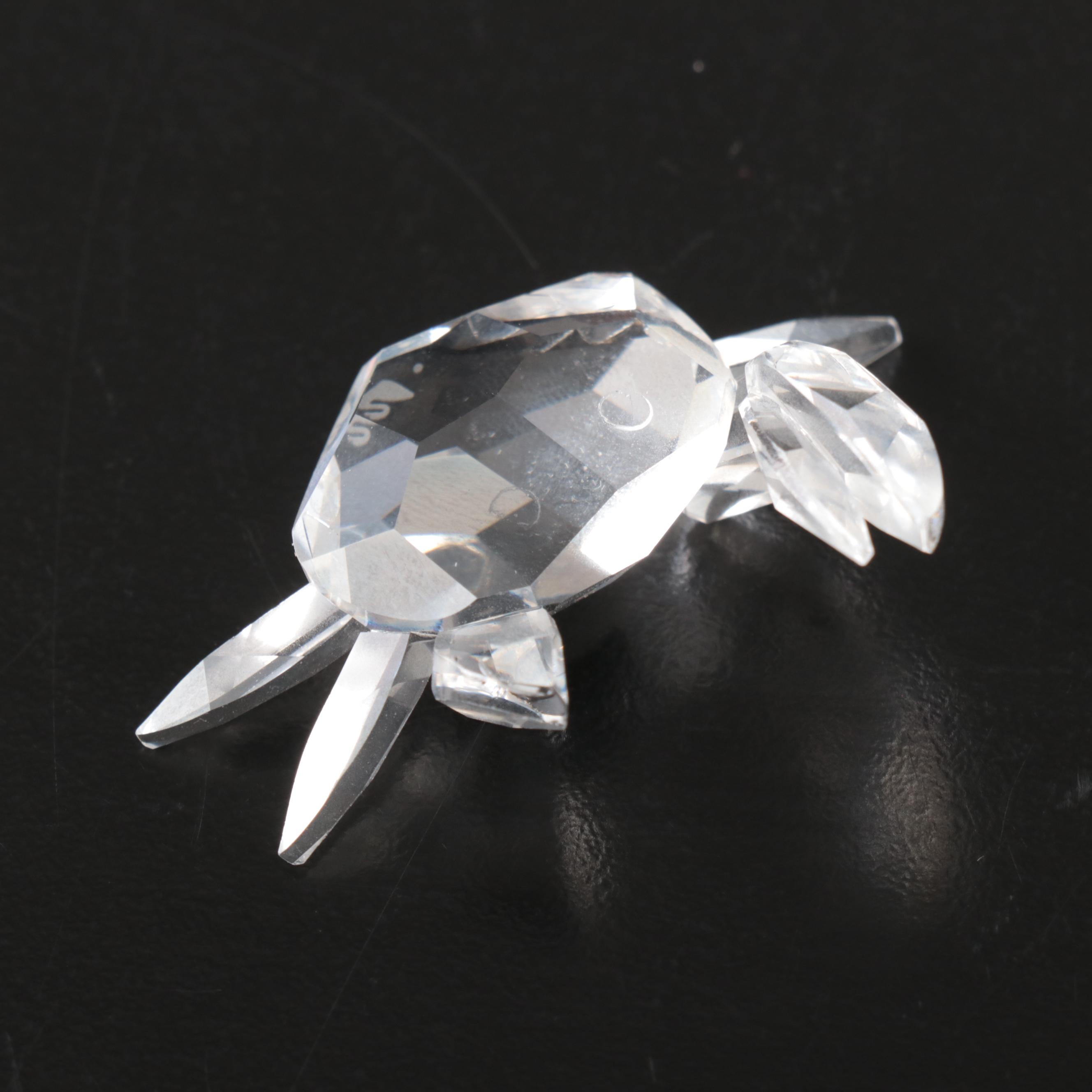 Swarovski Crystal Swan, Crab, Starfish, and More Figurines
