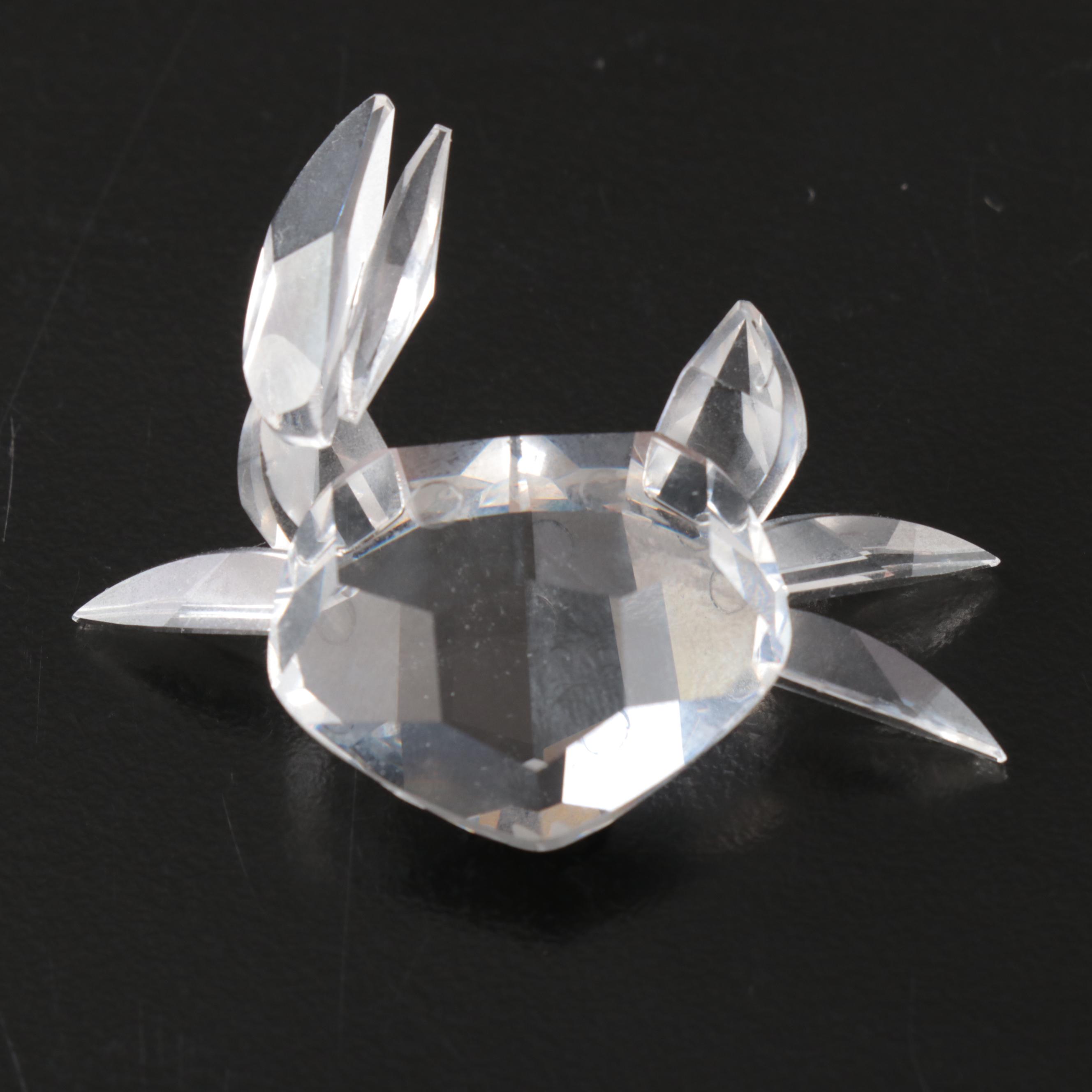 Swarovski Crystal Swan, Crab, Starfish, and More Figurines