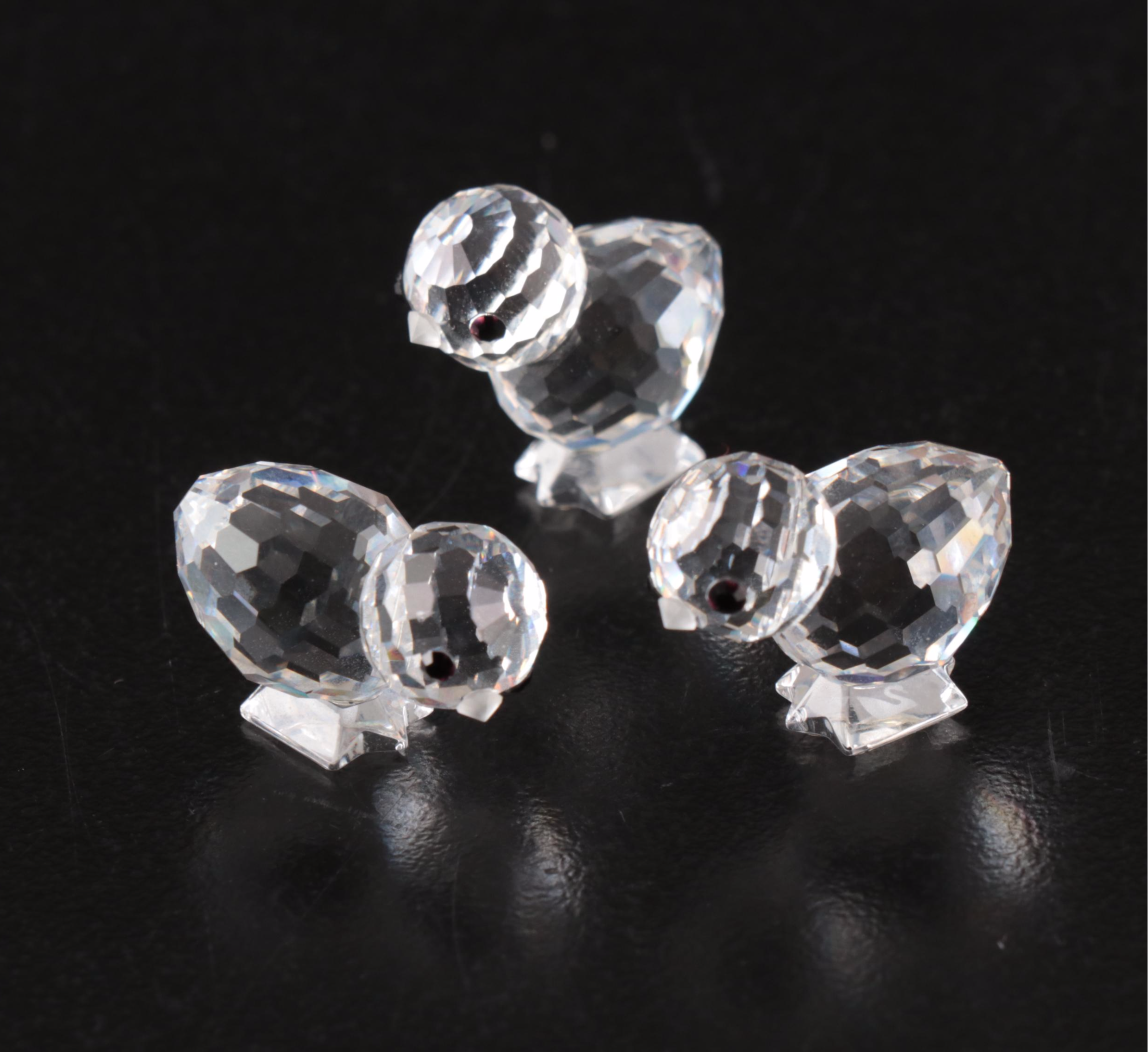 Swarovski Crystal Swan, Crab, Starfish, and More Figurines