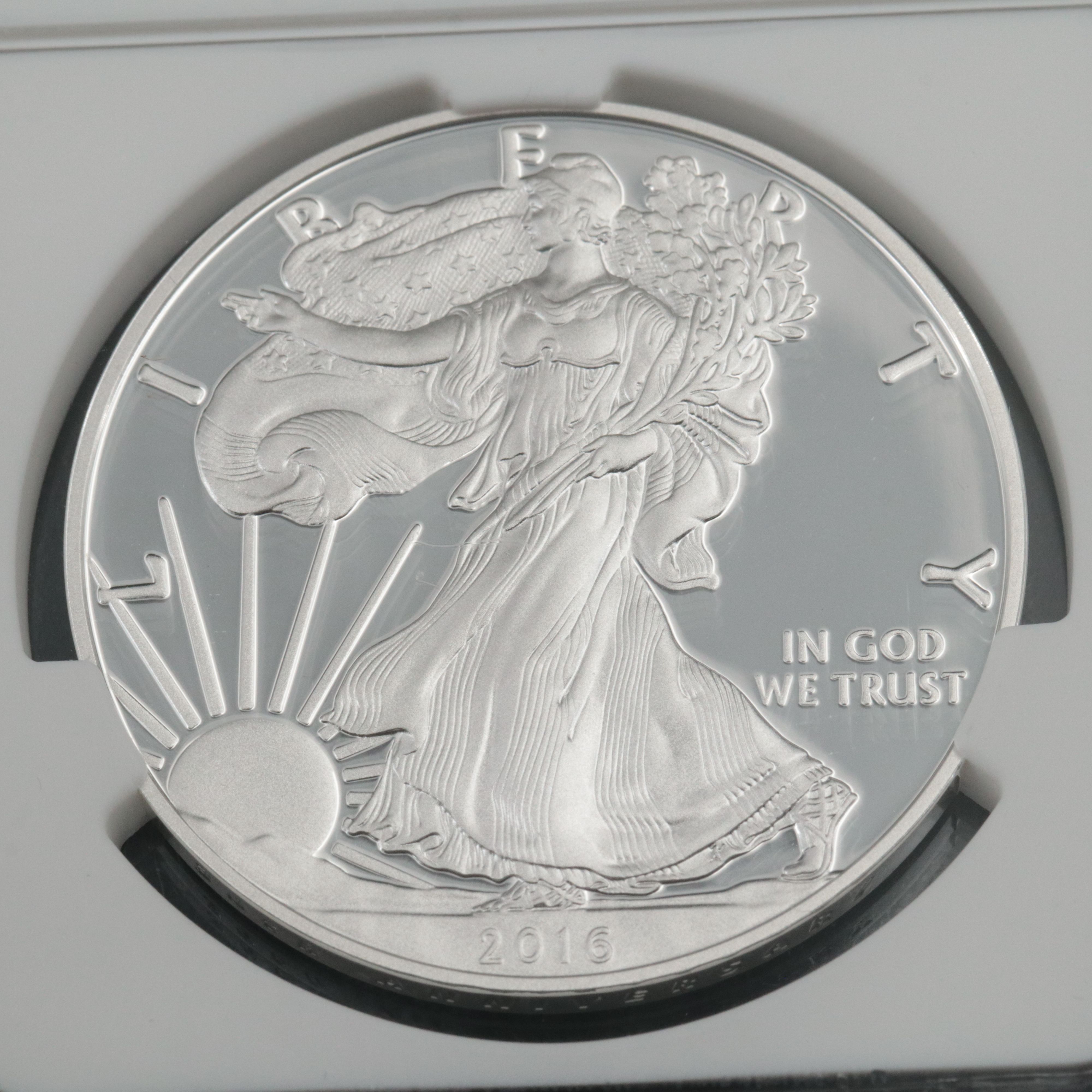NGC PF70 Ultra Cameo 2016-W U.S. Silver Eagle Proof Coin