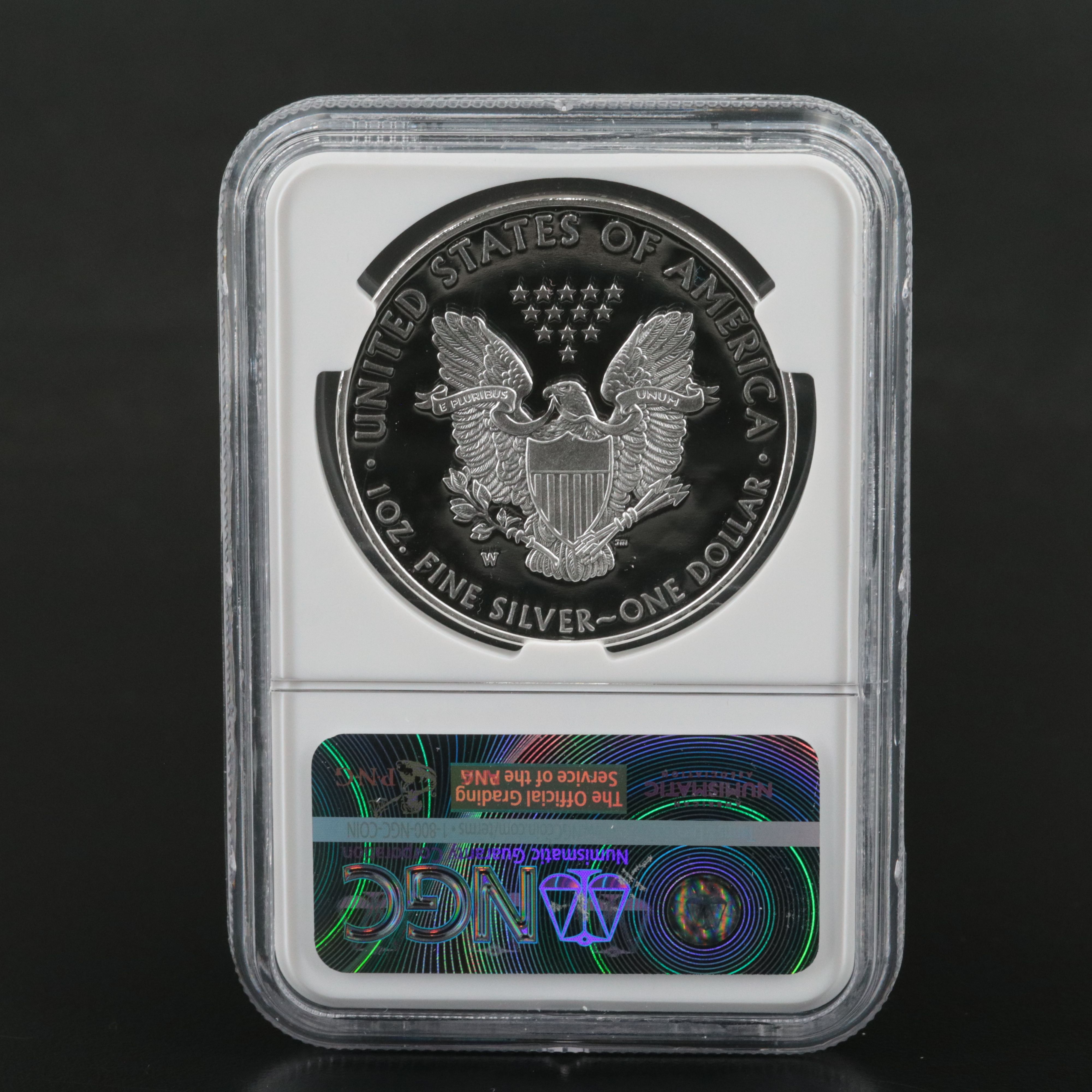 NGC PF70 Ultra Cameo 2016-W U.S. Silver Eagle Proof Coin