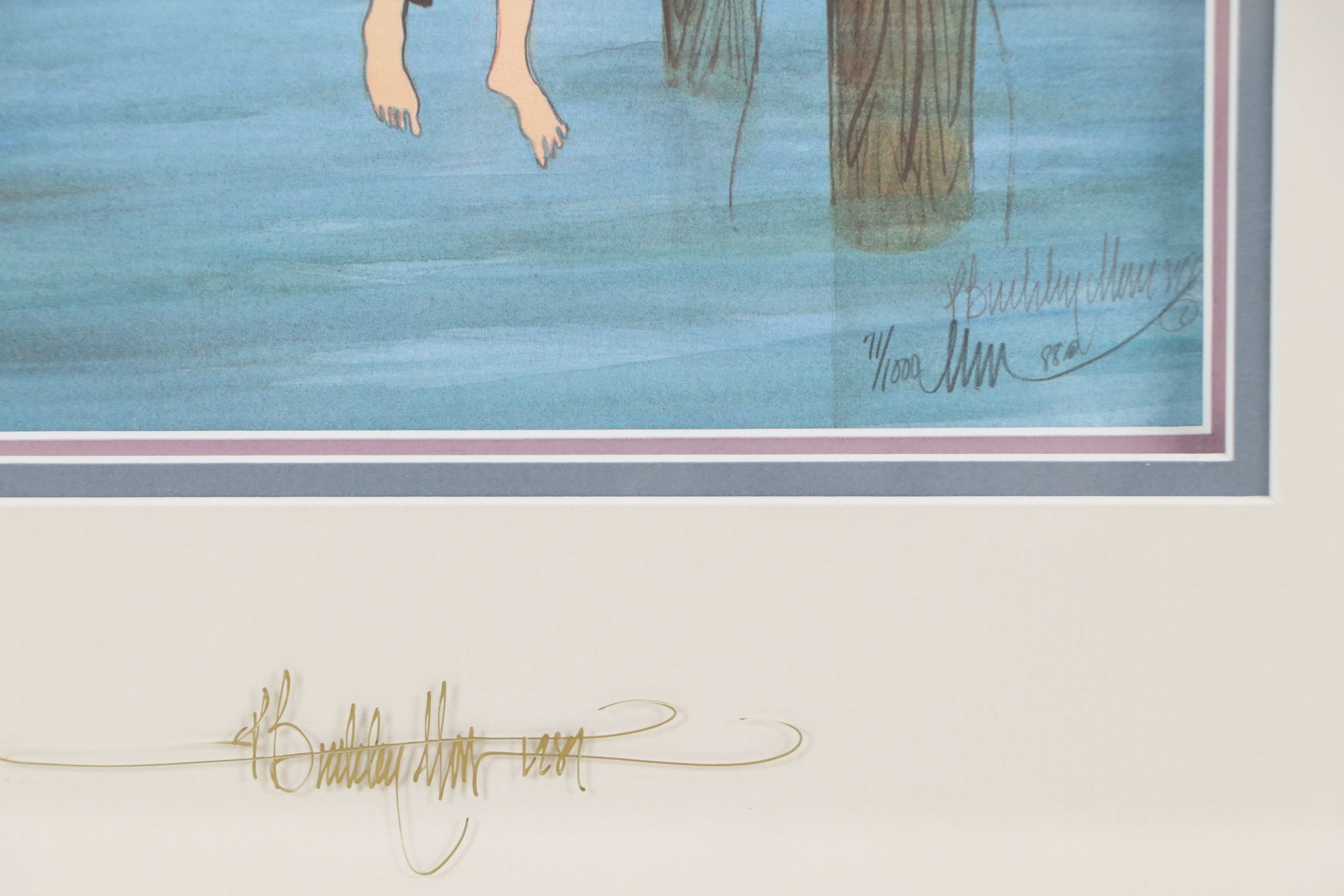 Patricia Buckley-Moss Offset Lithographs "Prairie Family" and More