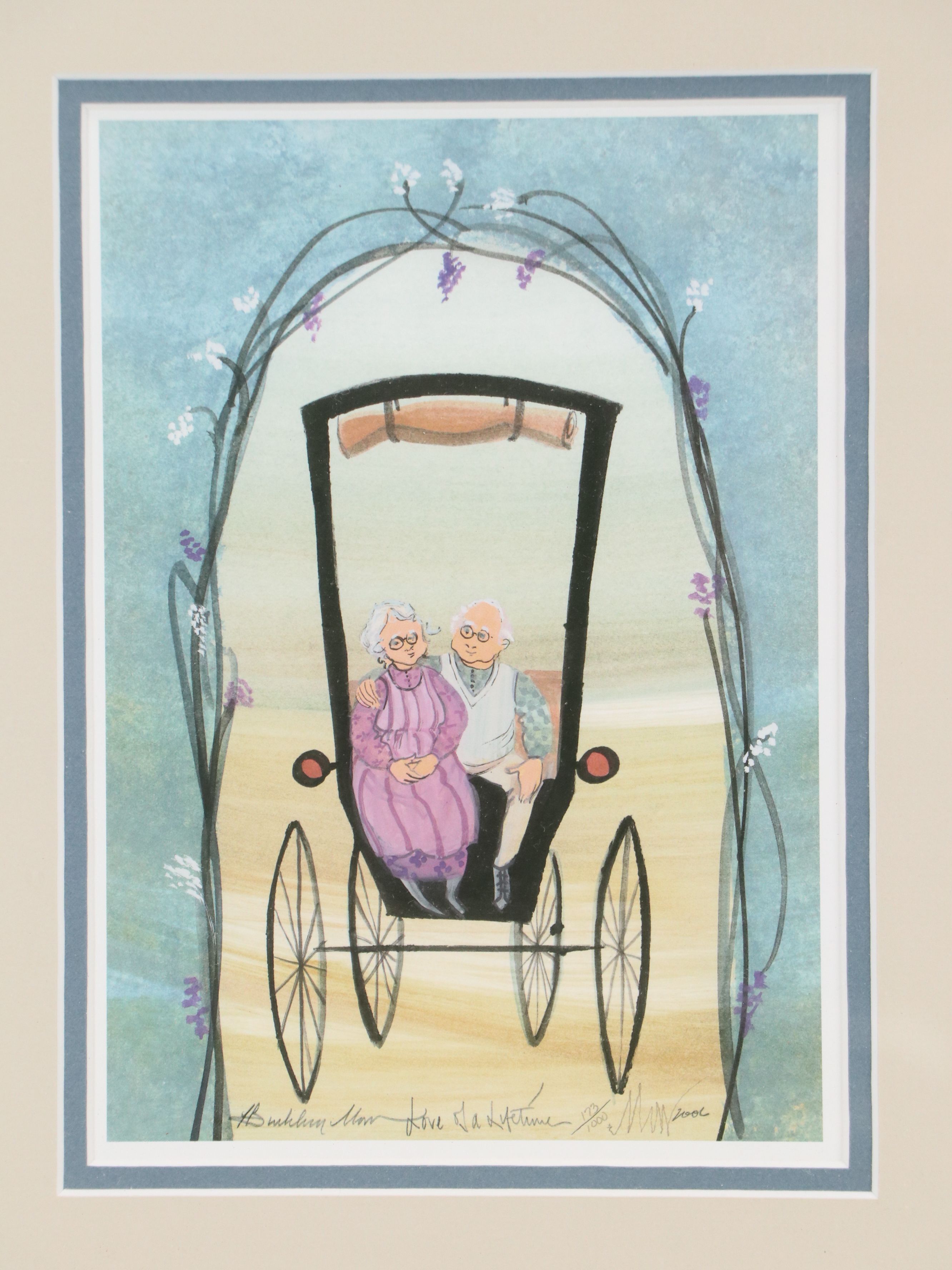 Patricia Buckley-Moss Offset Lithographs "Prairie Family" and More