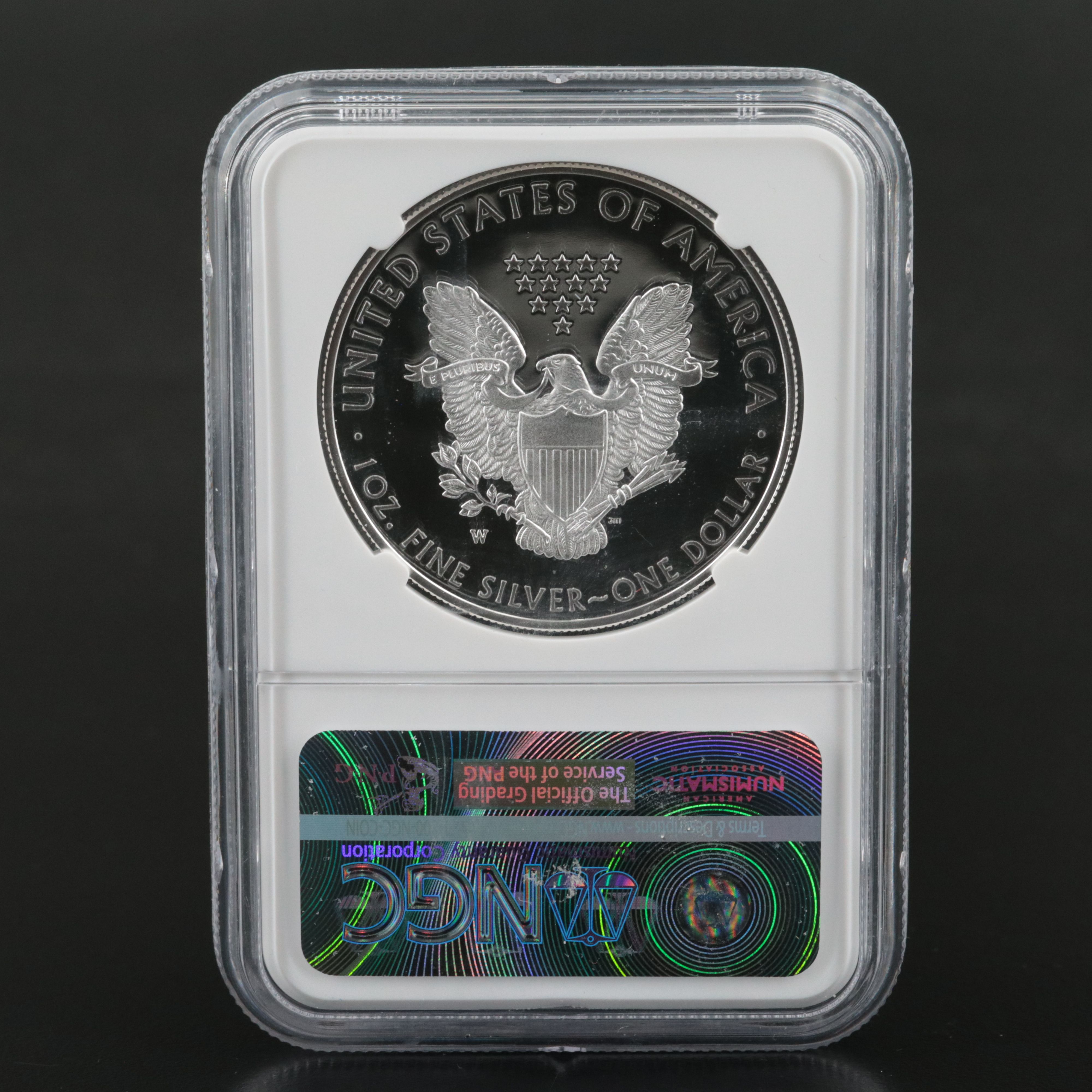 NGC PF69 Ultra Cameo 2018-W U.S. Silver Eagle Proof Coin