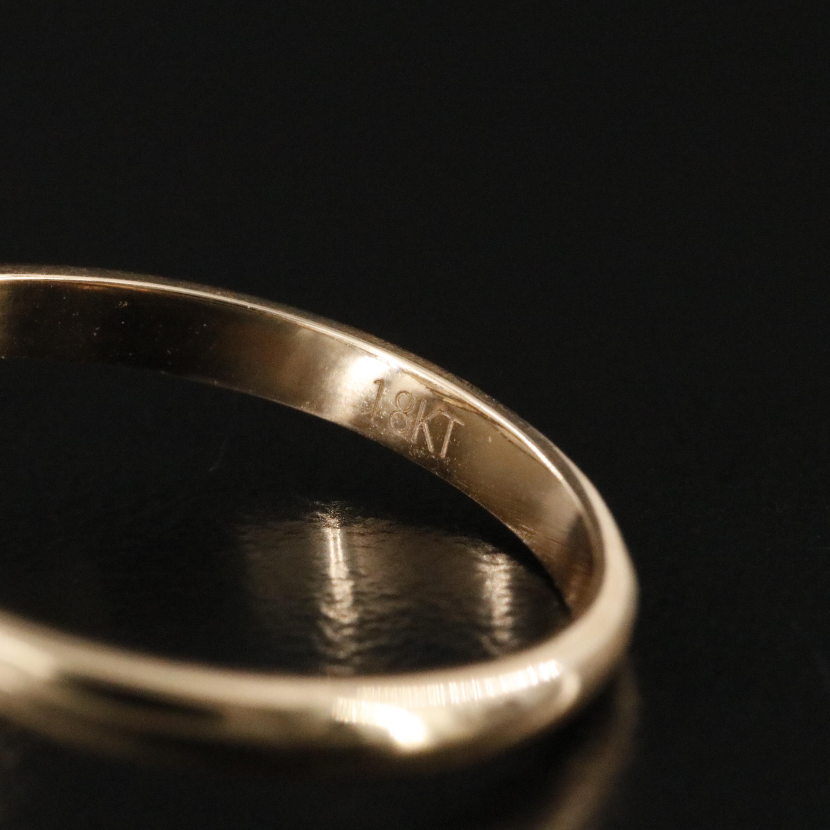 18K 2.98 CT Lab Grown Diamond Solitaire Ring with IGI Report