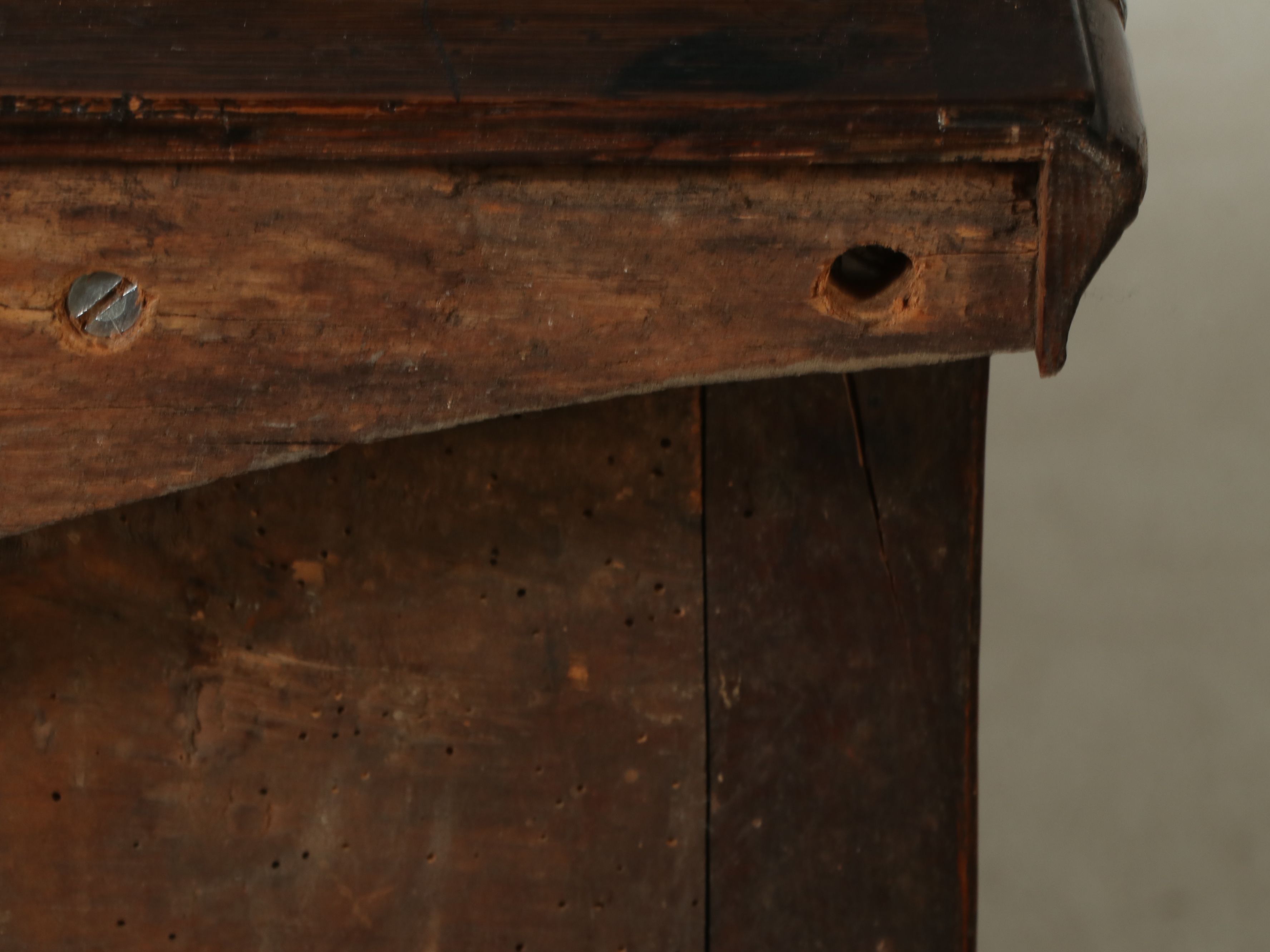 George II Period Walnut Low Dresser (Dresser Base), 18th Century