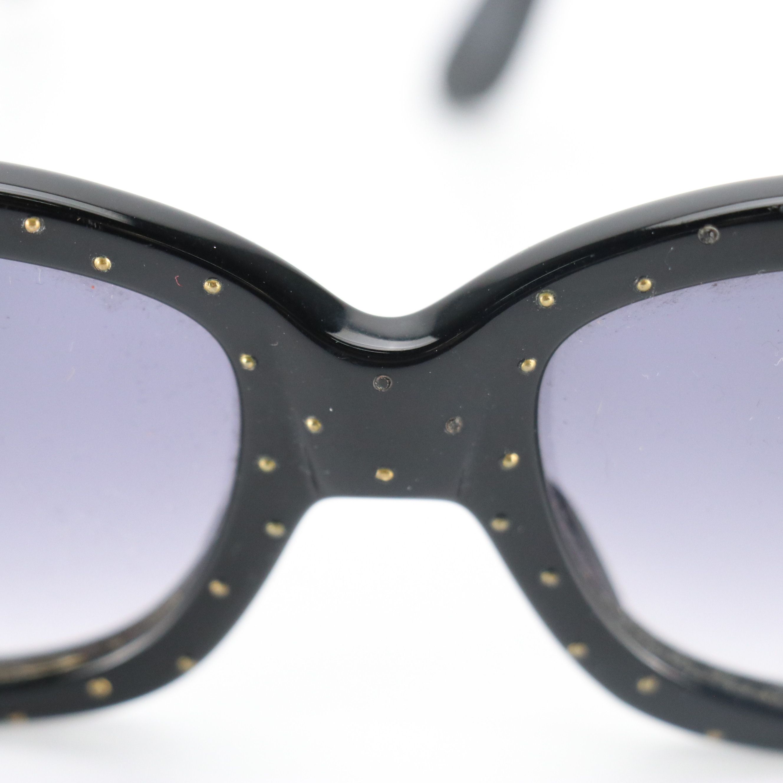 Emmanuelle Khanh 111 Micro-Stud Gradient Tint Sunglasses