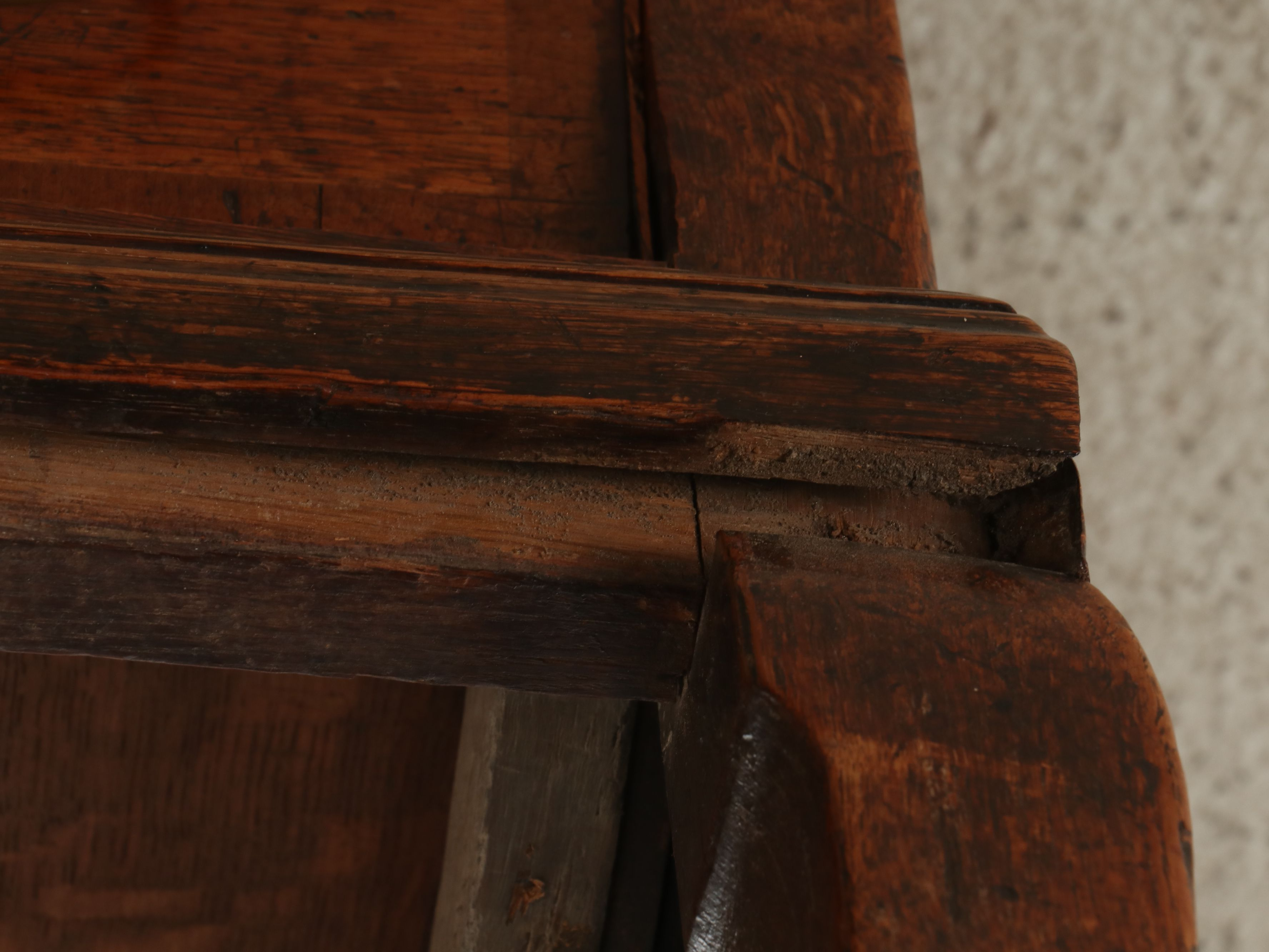 George II Period Walnut Low Dresser (Dresser Base), 18th Century