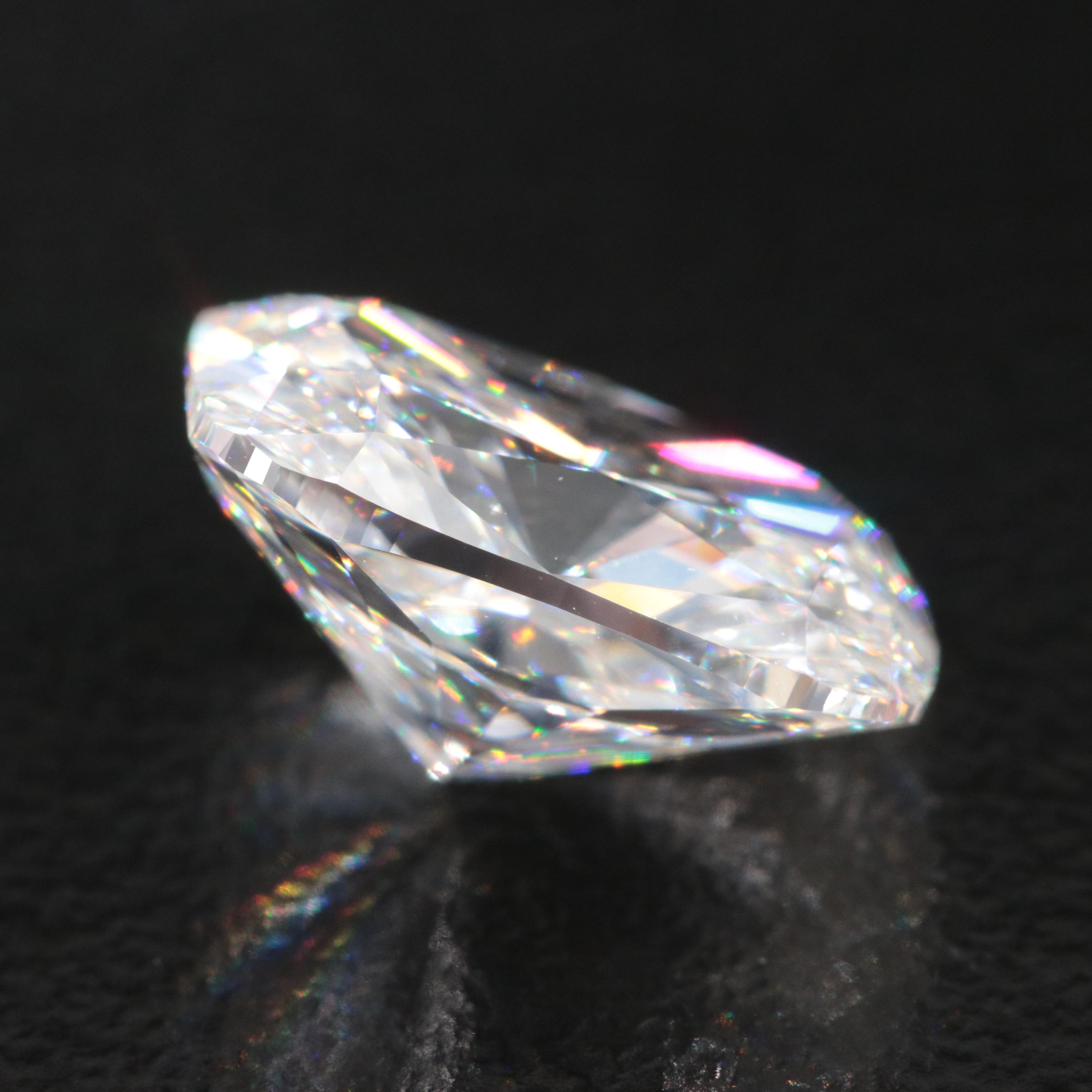 Loose 4.03 CT Lab Grown Diamond with IGI Report