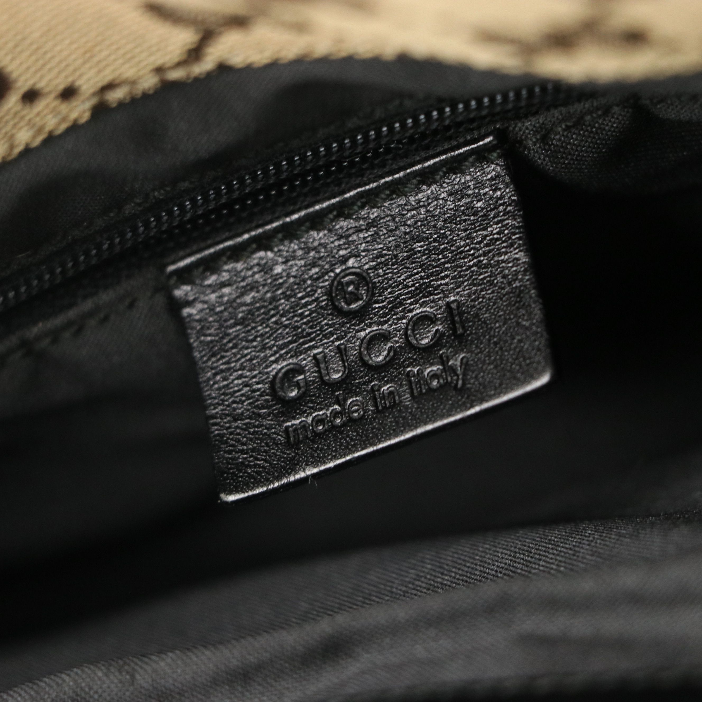 Gucci Bamboo Handle GG Canvas Tote Bag