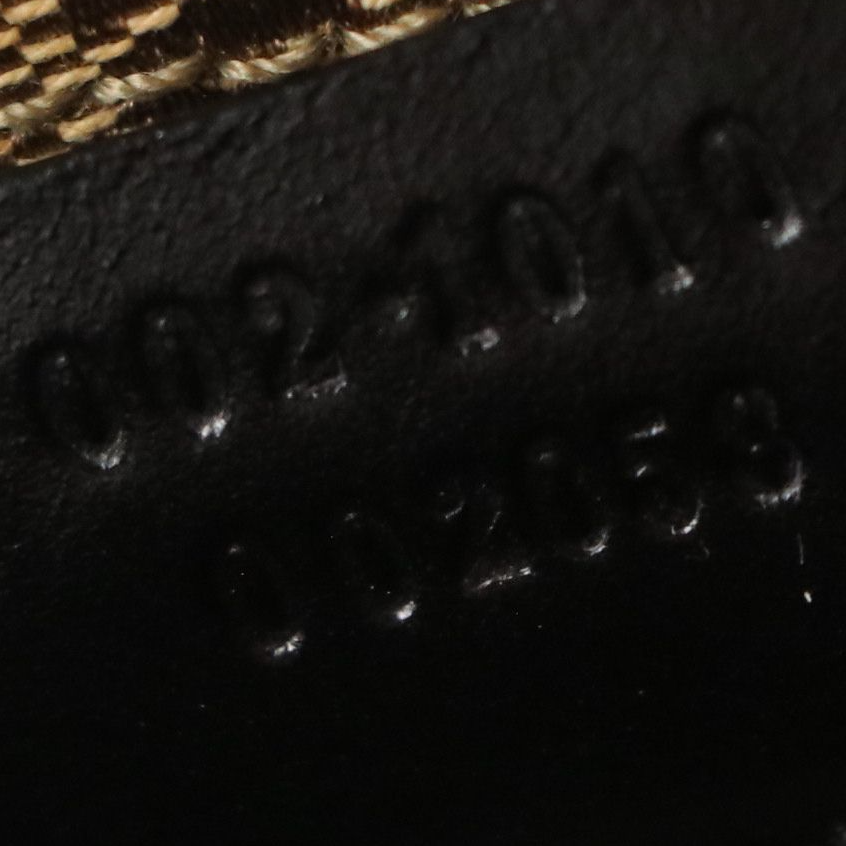 Gucci Bamboo Handle GG Canvas Tote Bag