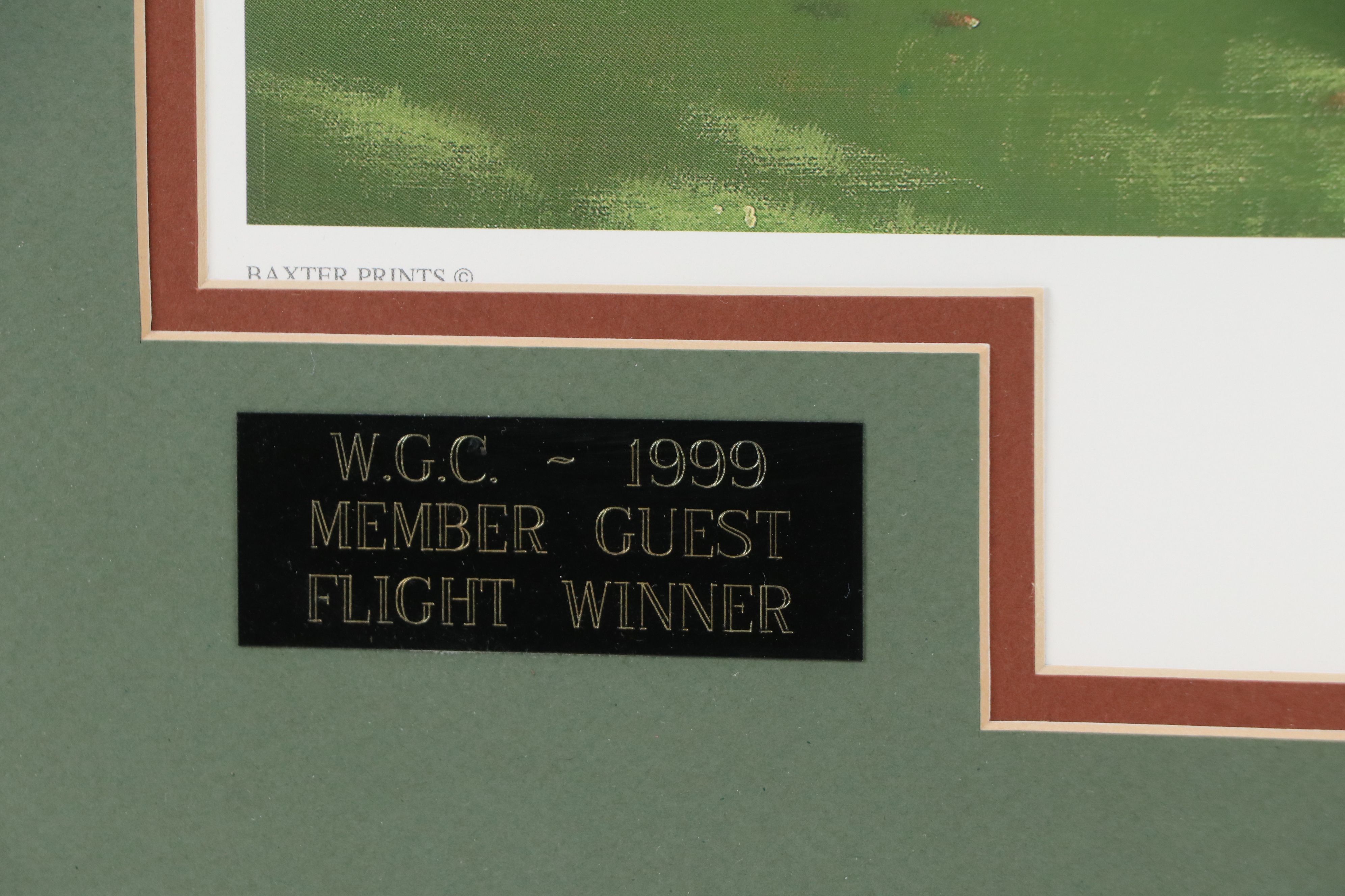 Graeme W. Baxter Offset Lithograph "Ryder Cup, Oak Hill: The 13th Green," 1995