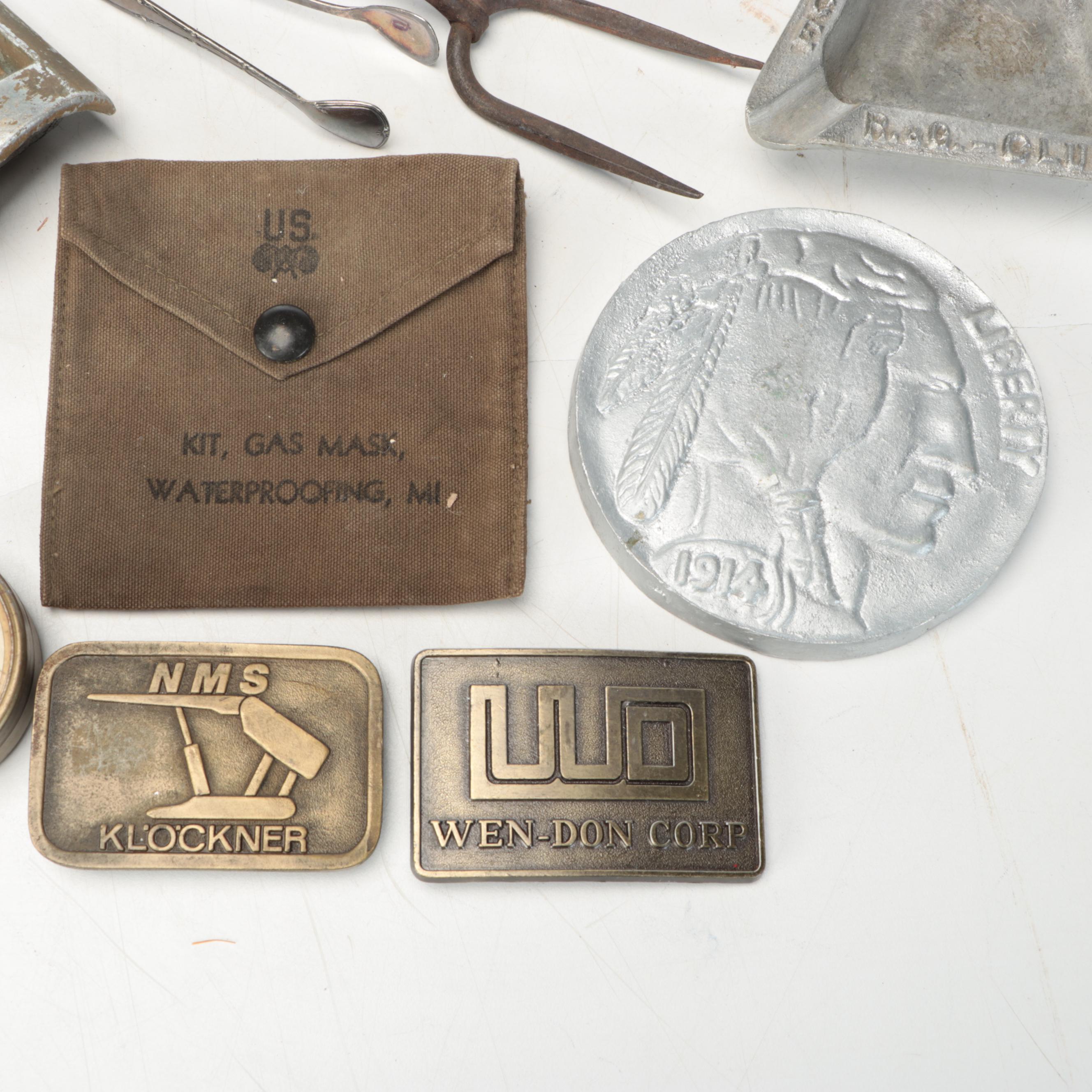 Aug. Grumme Spectacles, Acapulco Coin Ashtray, and More Vintage Tools and Décor