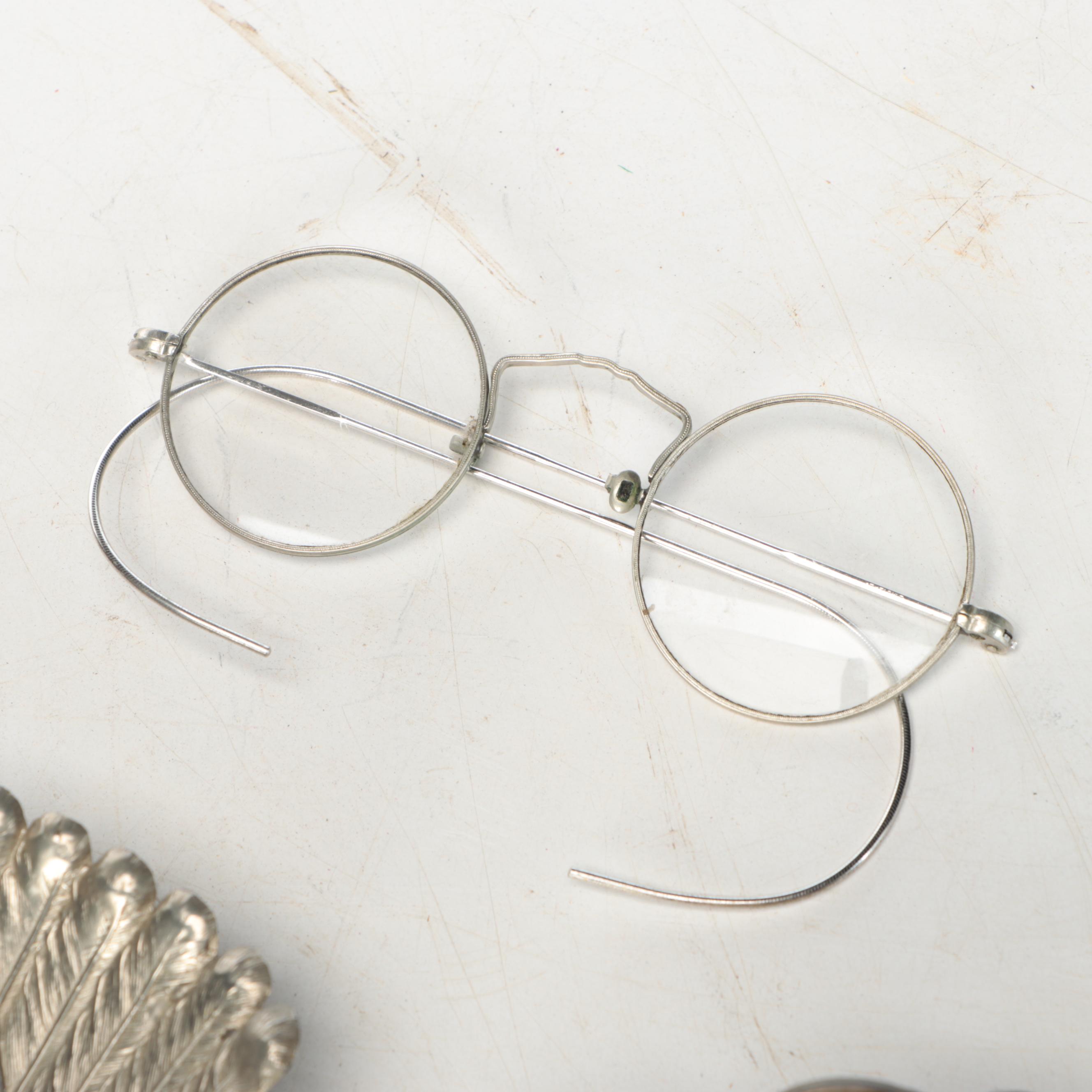 Aug. Grumme Spectacles, Acapulco Coin Ashtray, and More Vintage Tools and Décor