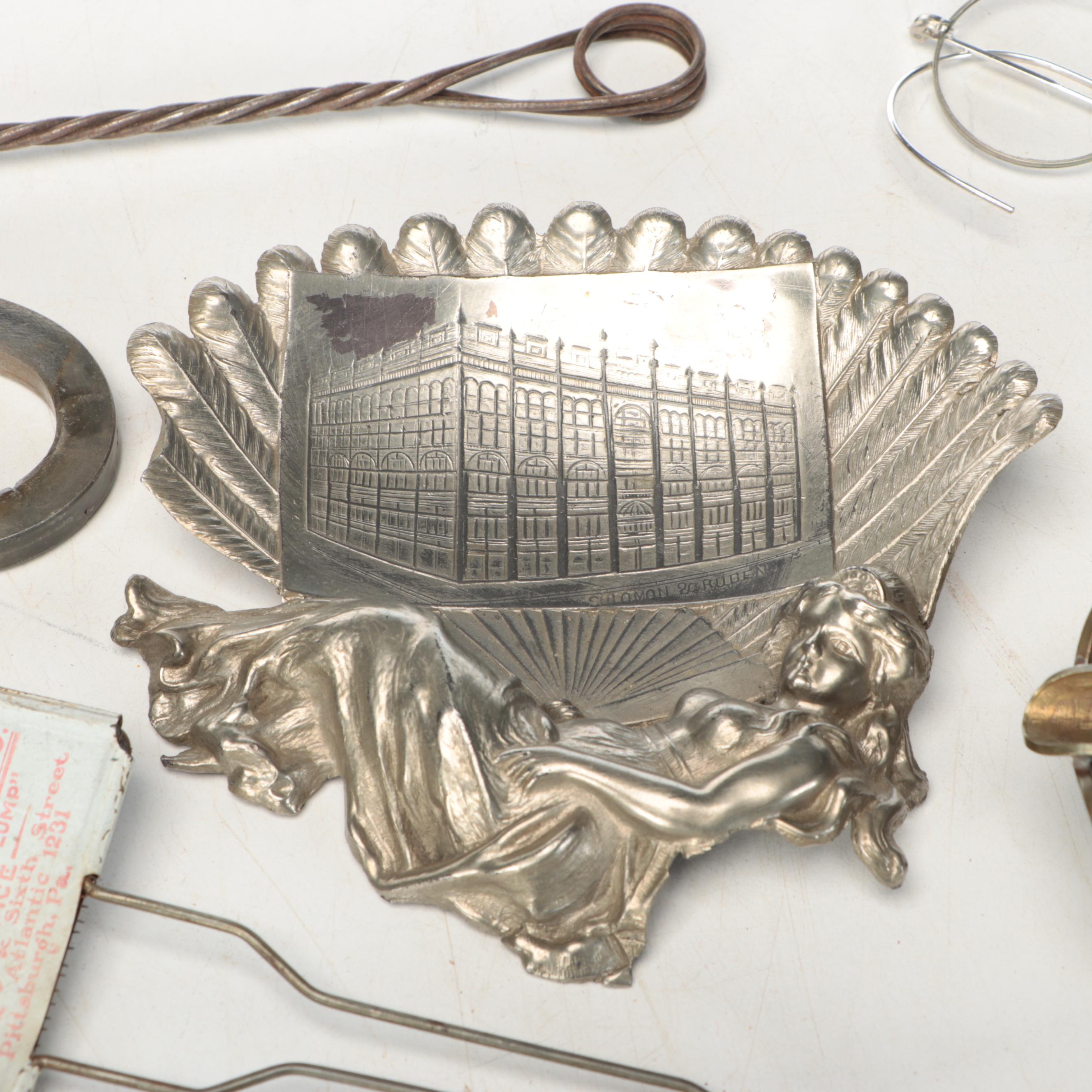 Aug. Grumme Spectacles, Acapulco Coin Ashtray, and More Vintage Tools and Décor