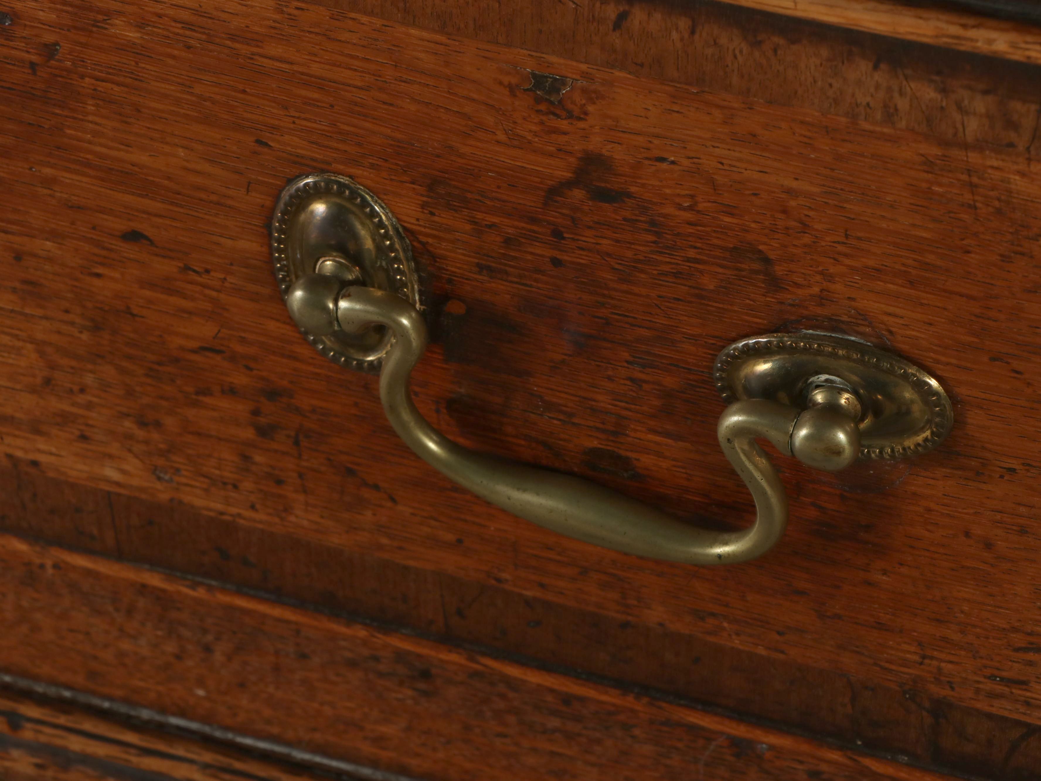 George II Period Walnut Low Dresser (Dresser Base), 18th Century