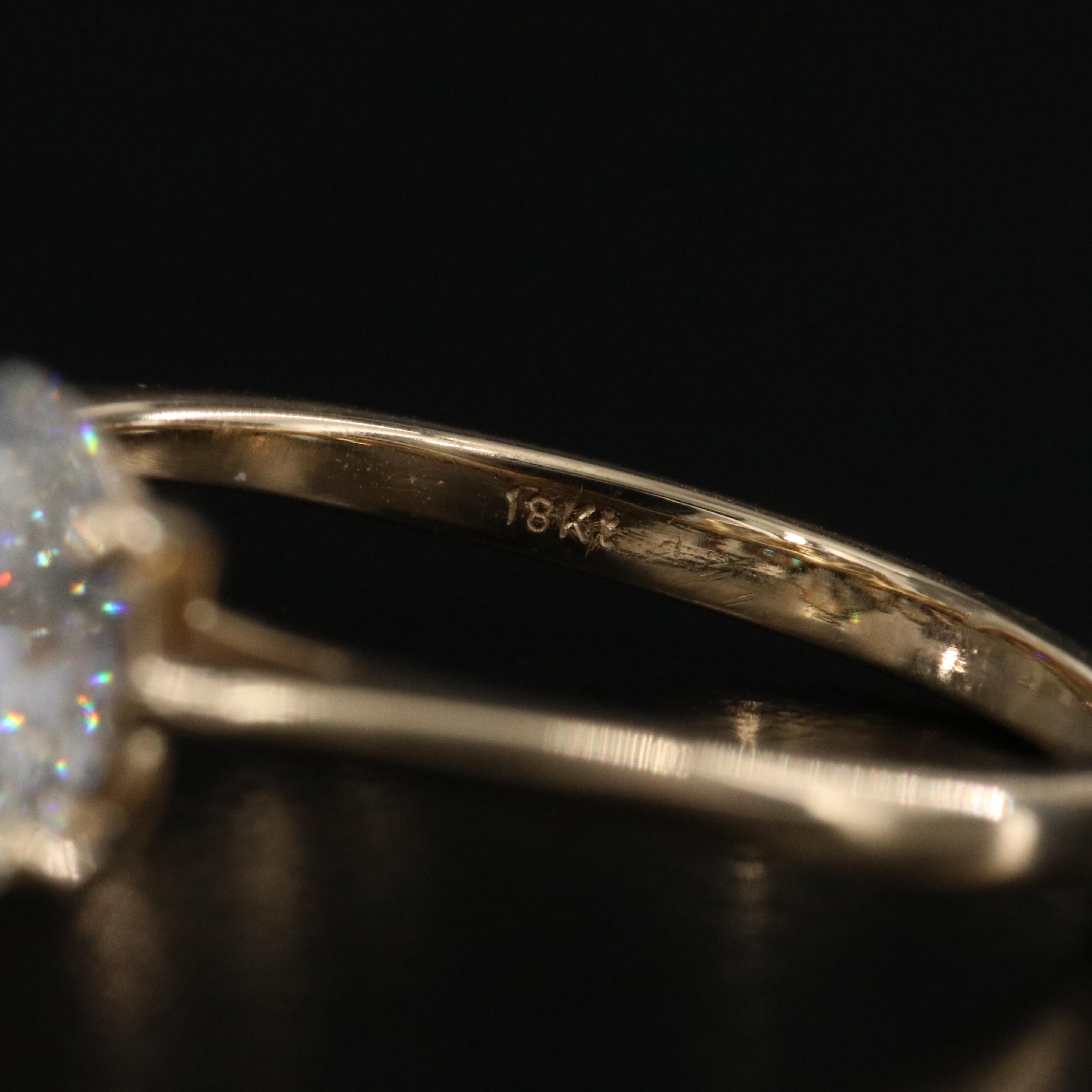 18K 7.09 CTW Lab Grown Diamond Ring with IGI Reports