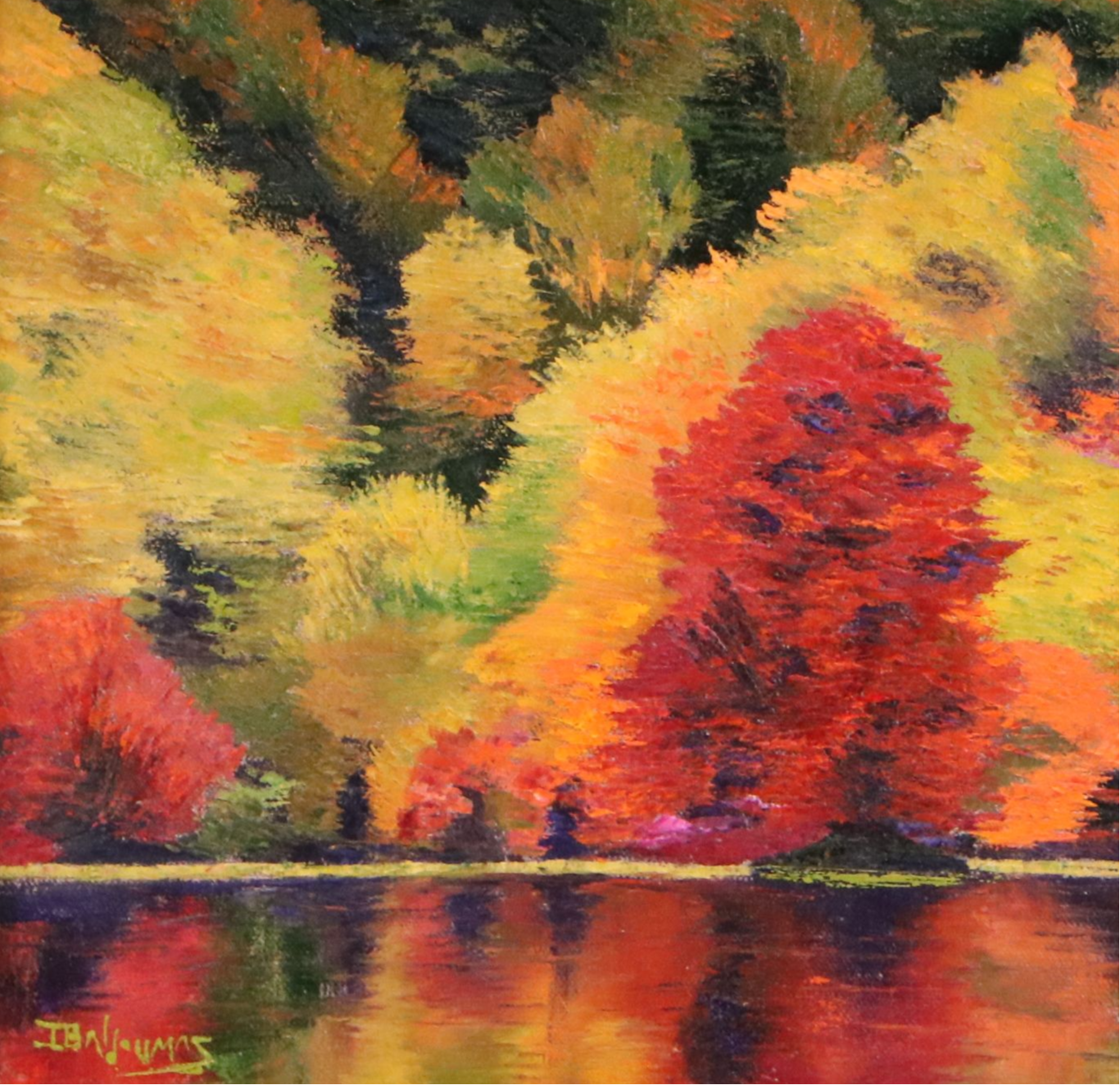 James Baldoumas Oil Painting "Fall Colors," 2025