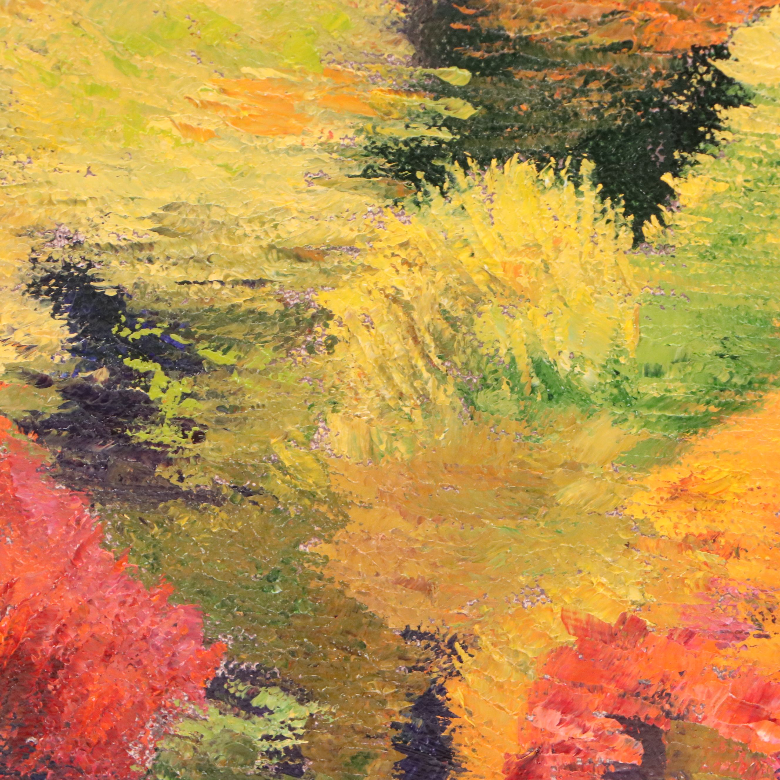 James Baldoumas Oil Painting "Fall Colors," 2025