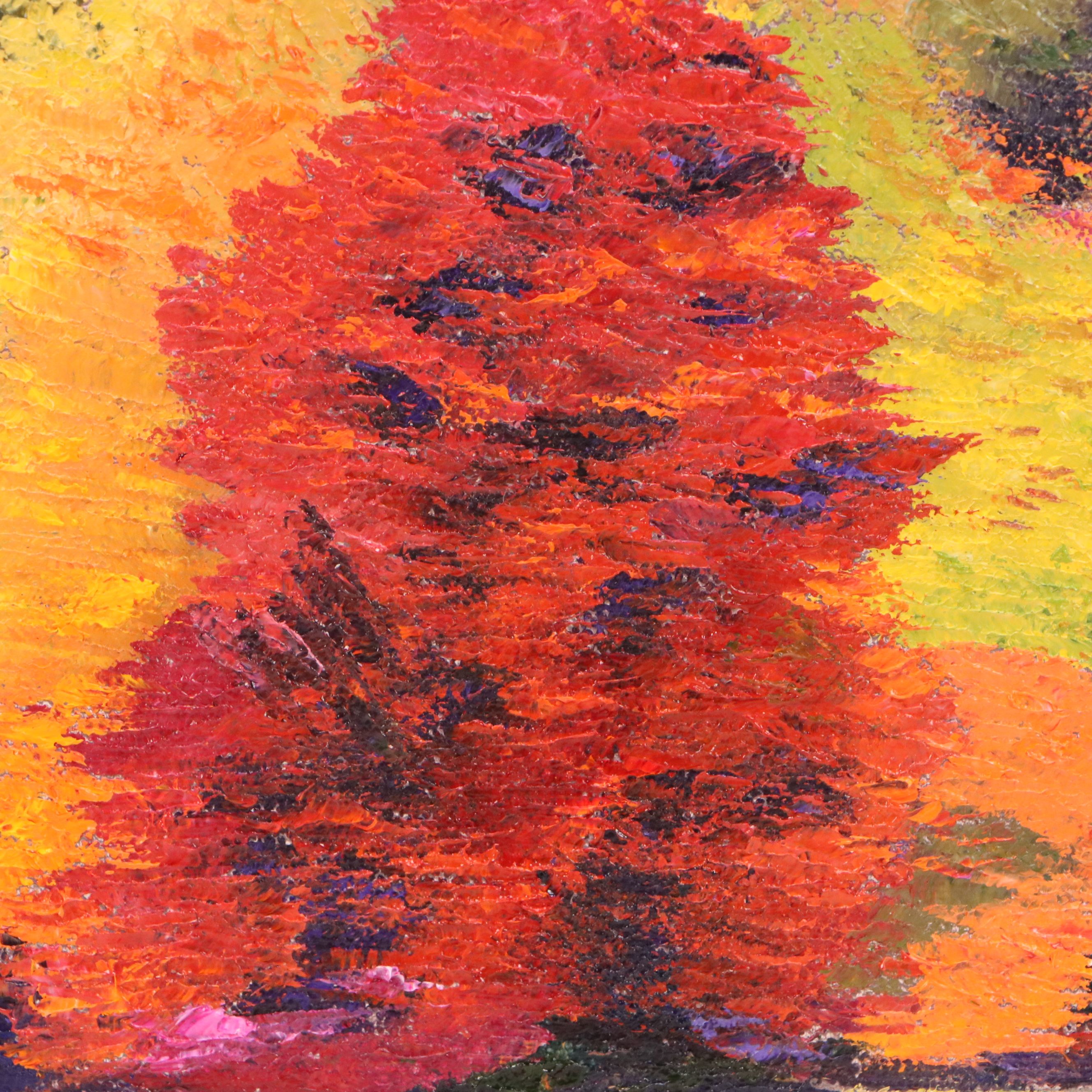 James Baldoumas Oil Painting "Fall Colors," 2025