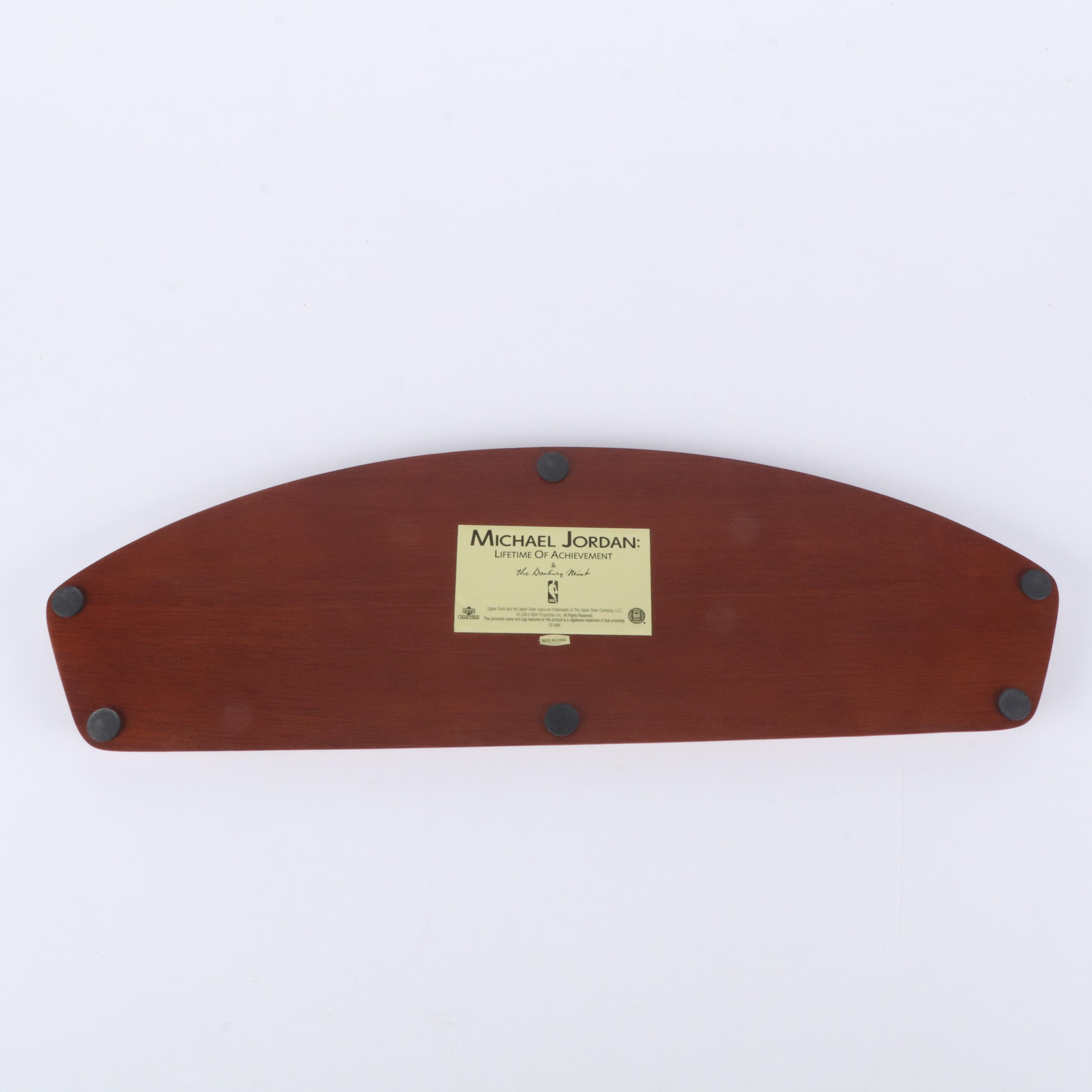 Michael Jordan Danbury Mint "Lifetime of Achievement" Figures with Display