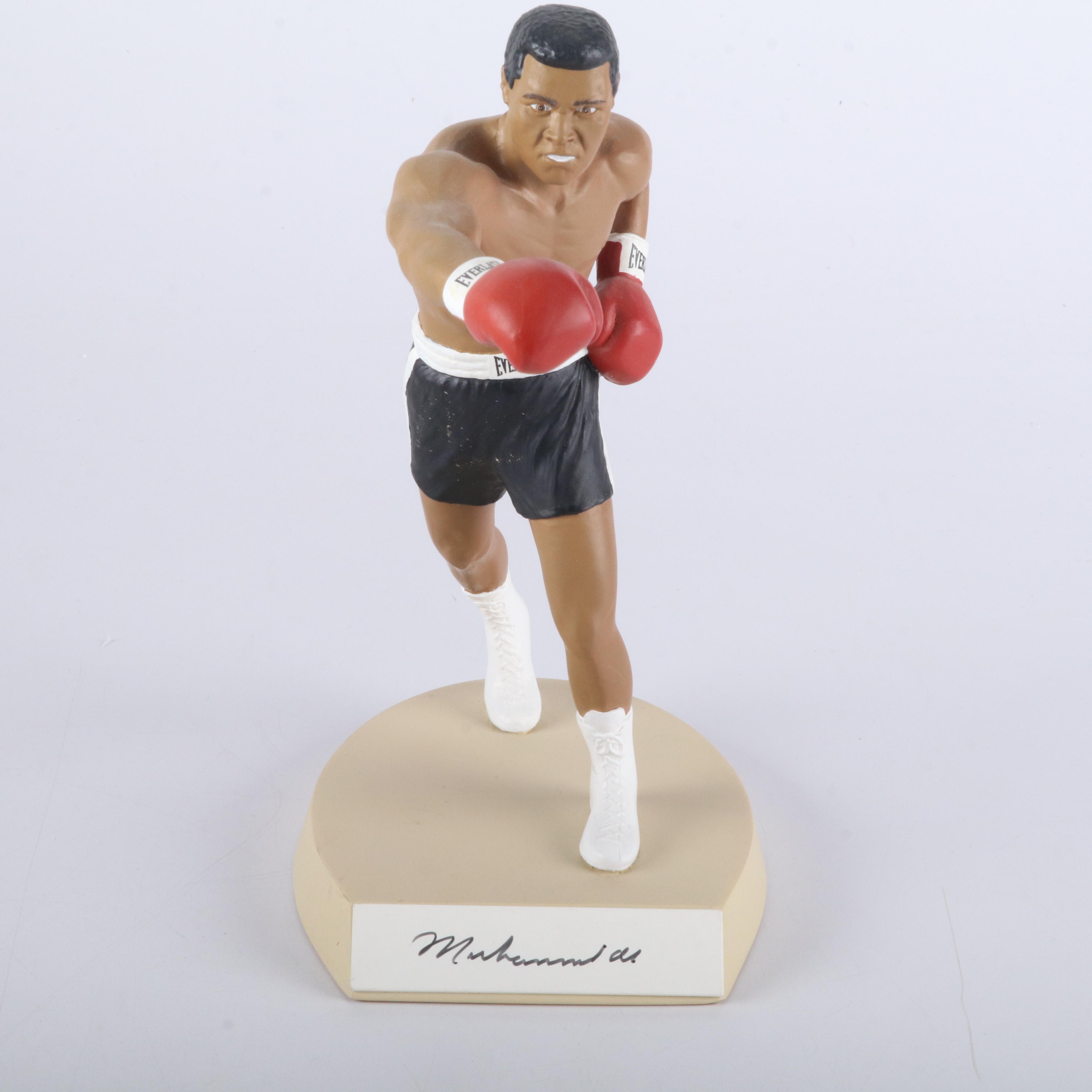 Salvino Muhammad Ali Signed Sport Legends Limited Edition Boxing Figurine