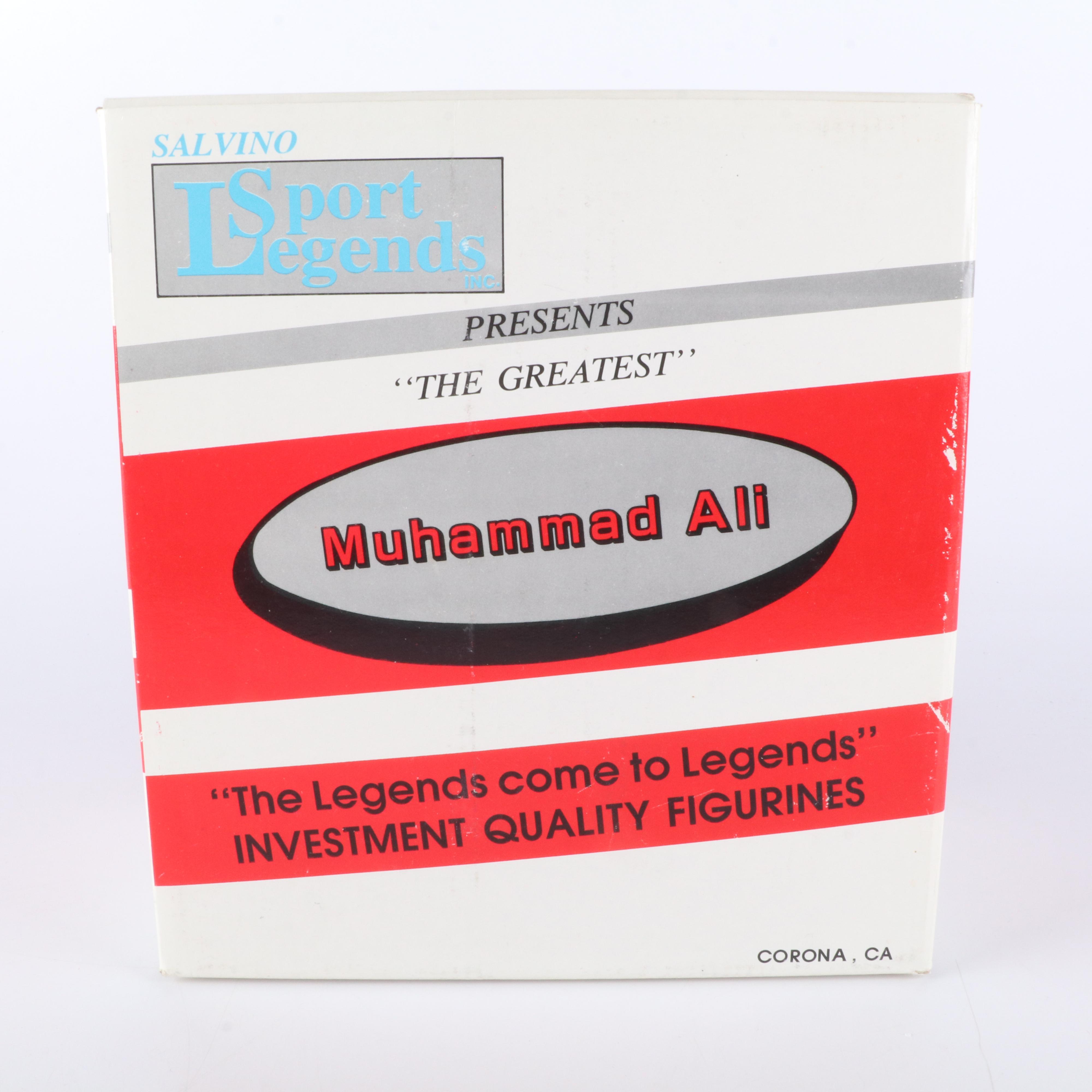 Salvino Muhammad Ali Signed Sport Legends Limited Edition Boxing Figurine