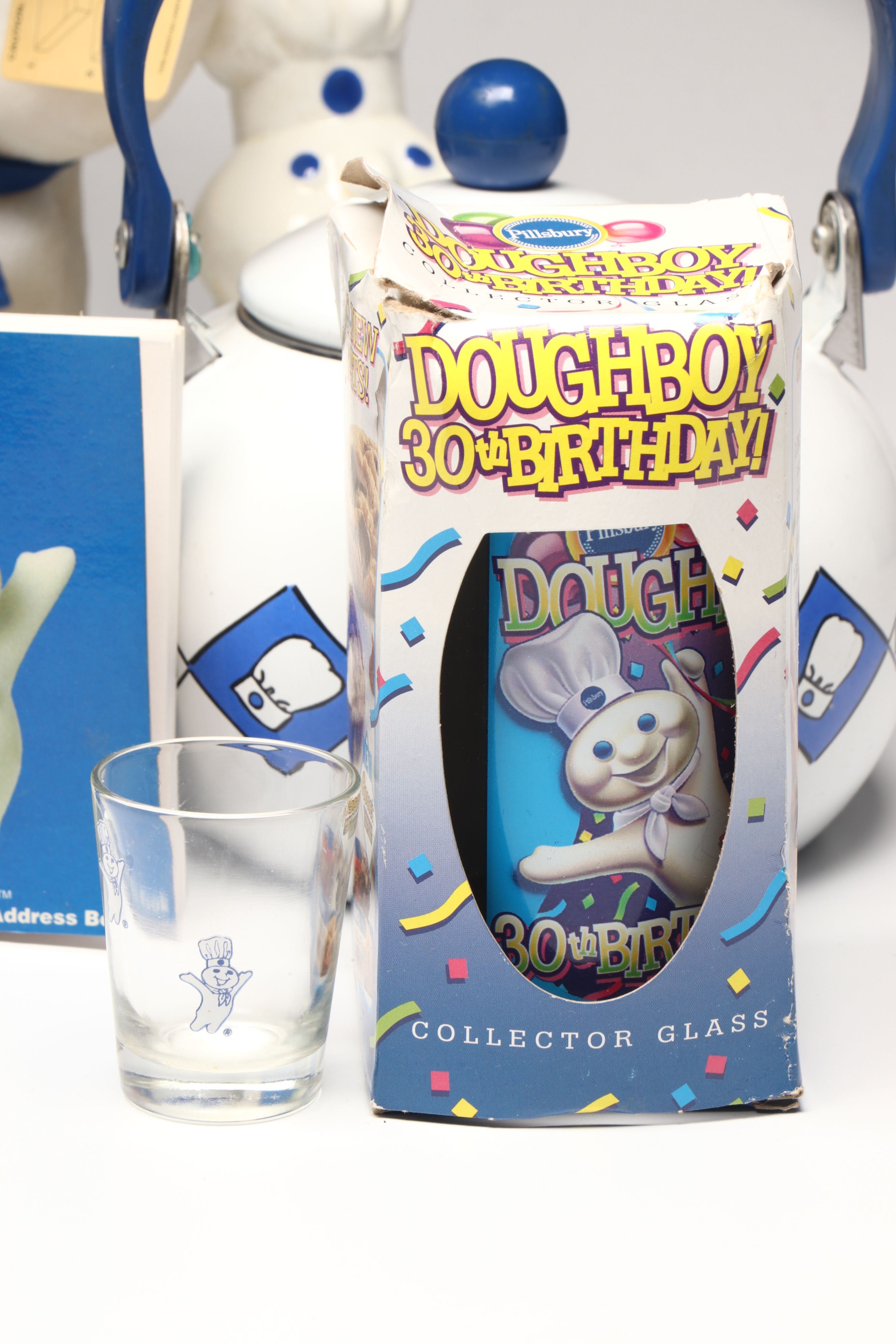 Pillsbury Doughboy Tea Kettle and More Vintage Pillsbury Memorabilia