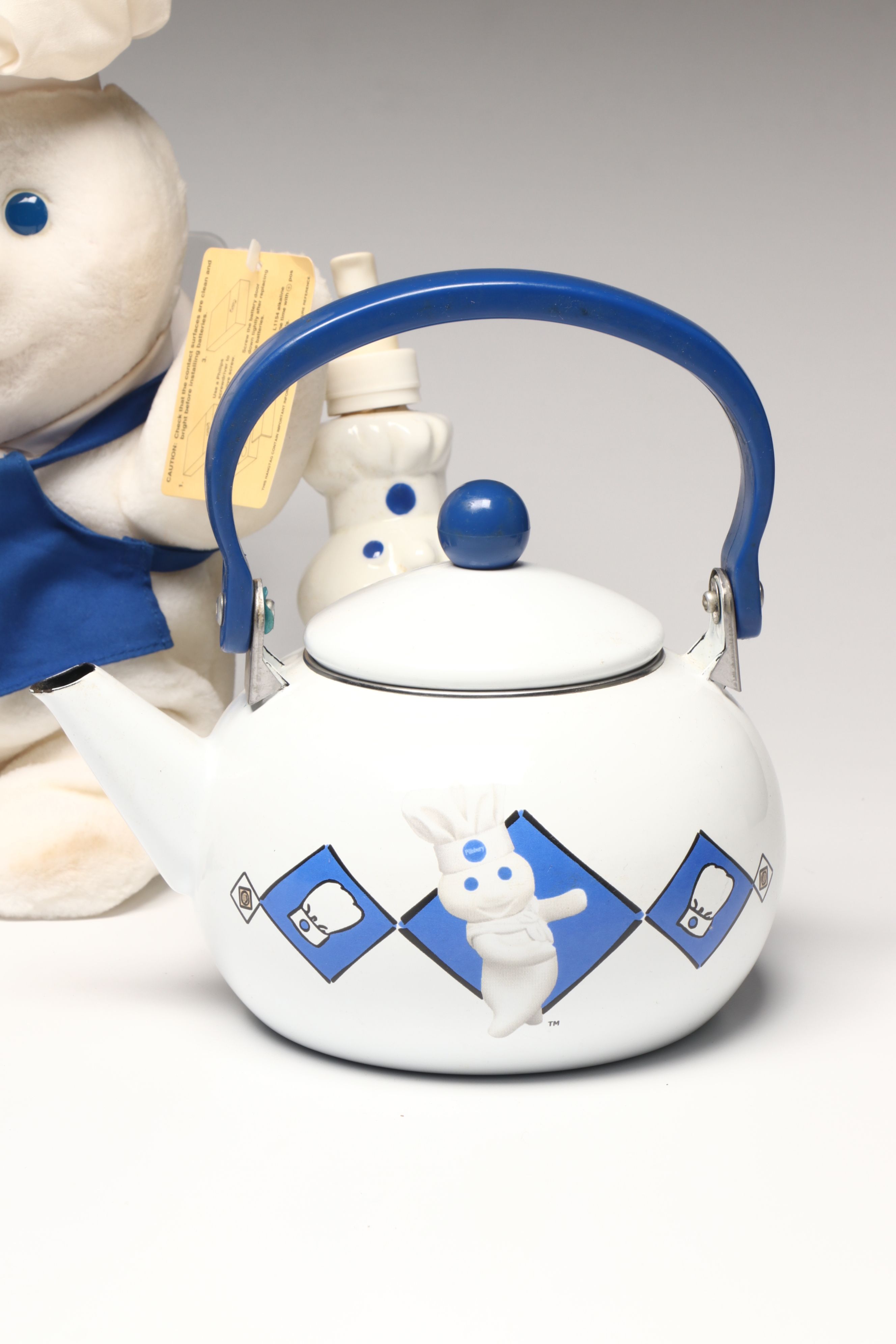 Pillsbury Doughboy Tea Kettle and More Vintage Pillsbury Memorabilia