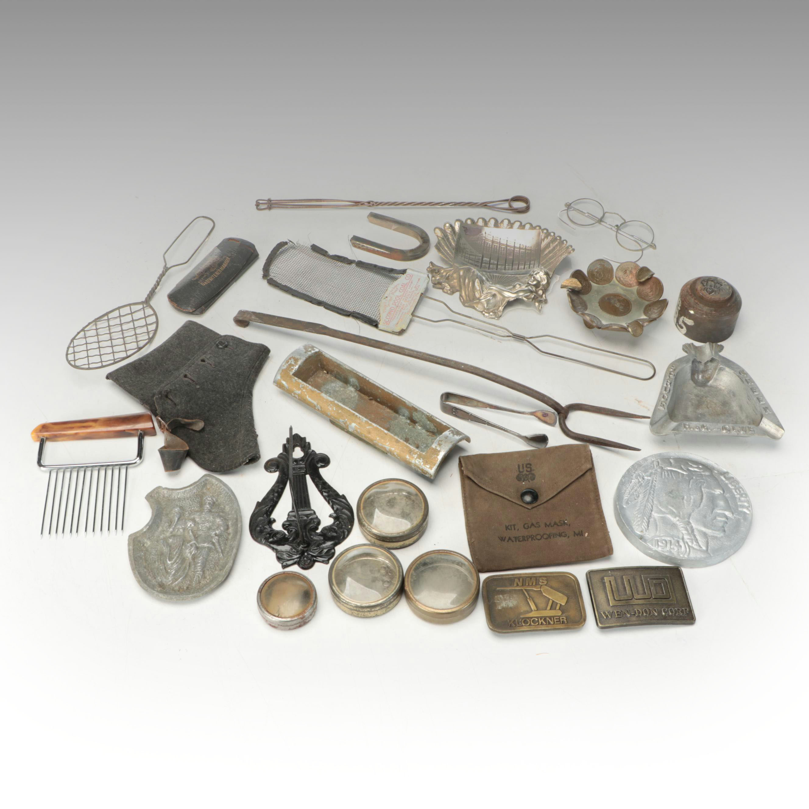 Aug. Grumme Spectacles, Acapulco Coin Ashtray, and More Vintage Tools and Décor