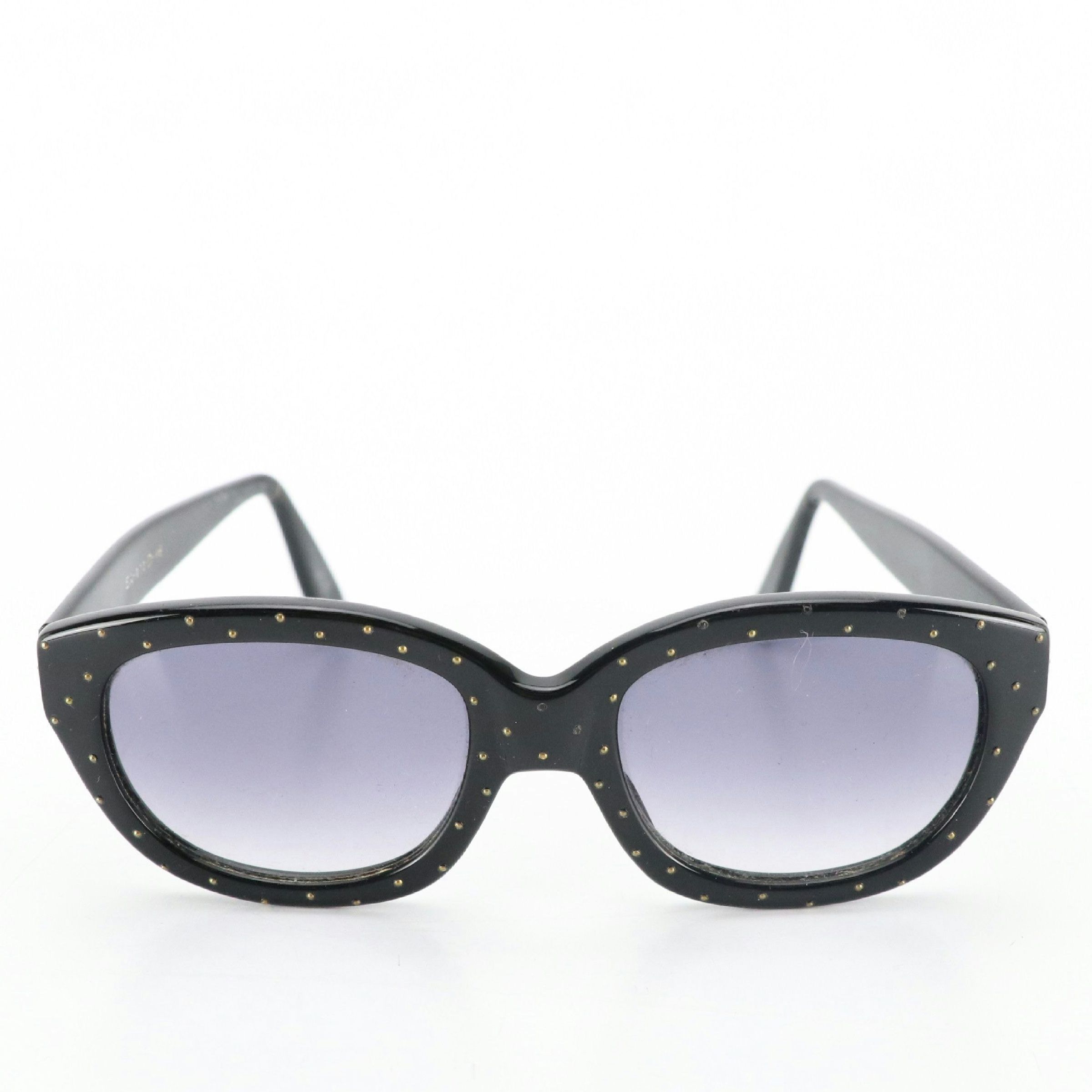 Emmanuelle Khanh 111 Micro-Stud Gradient Tint Sunglasses