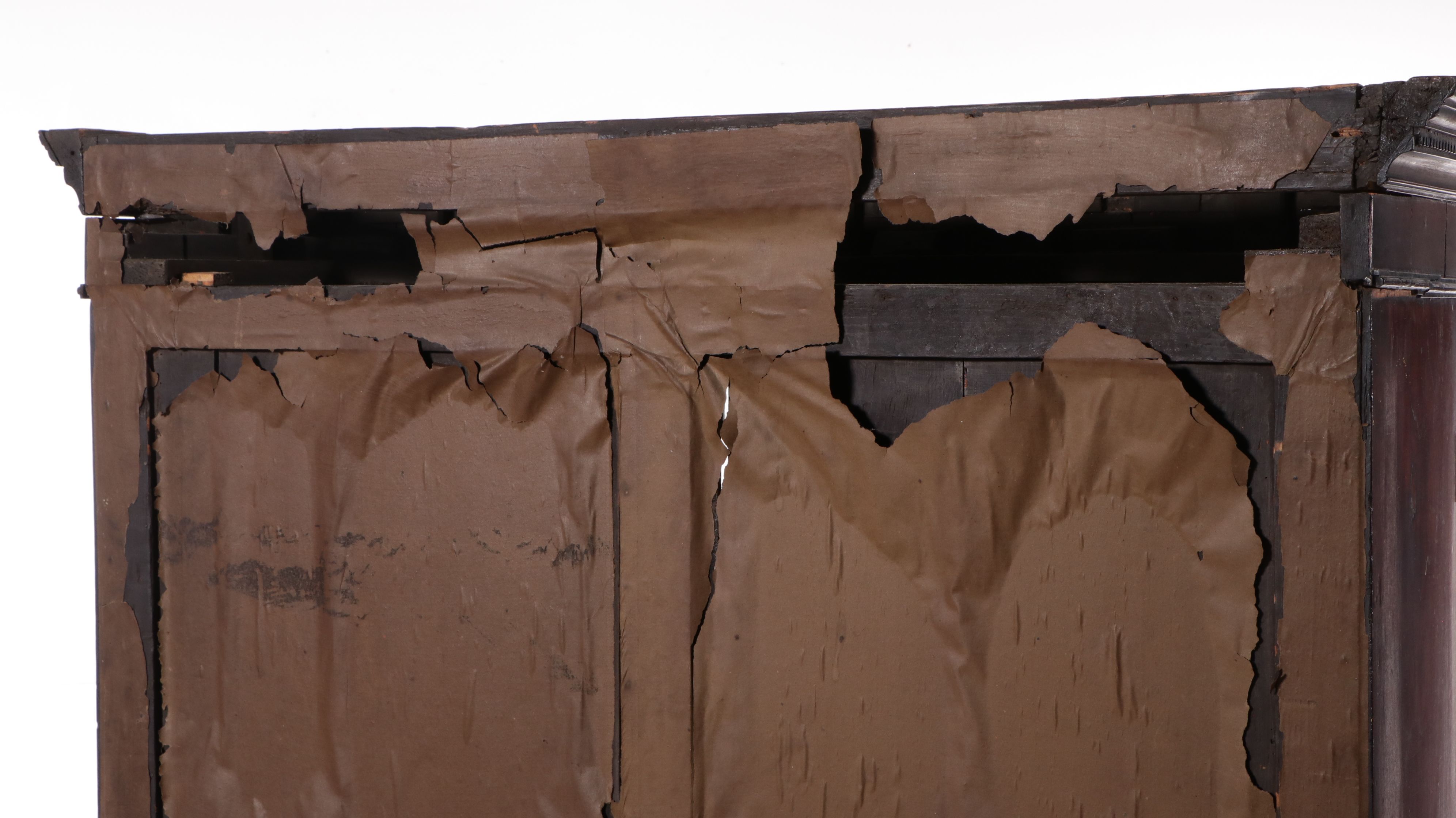 Chippendale Style Mahogany Secretary Desk with Bookcase Top