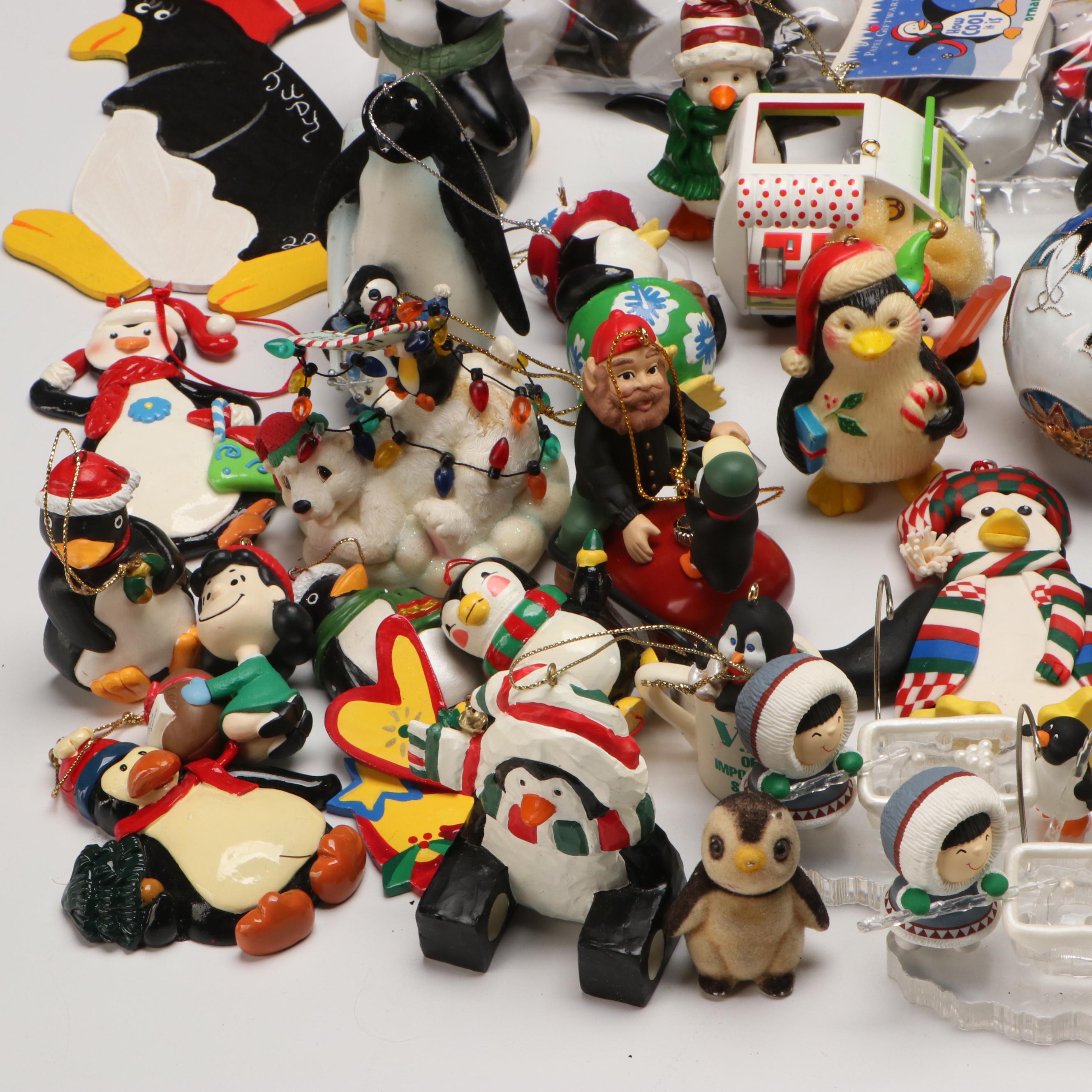 Hallmark Keepsake "Penguins at Play" with Coca-Cola and More Ornaments