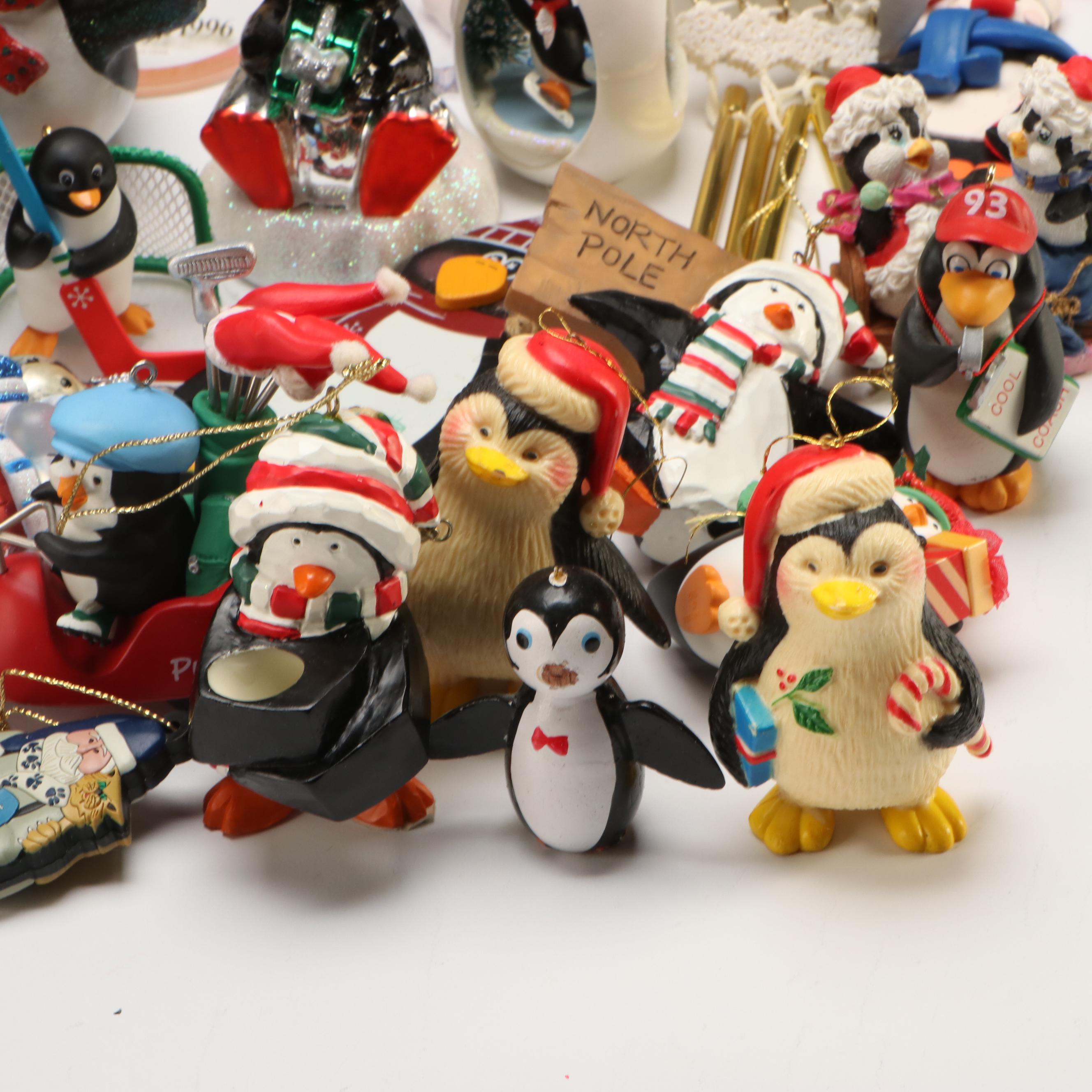 Hallmark Keepsake "Penguins at Play" with Coca-Cola and More Ornaments