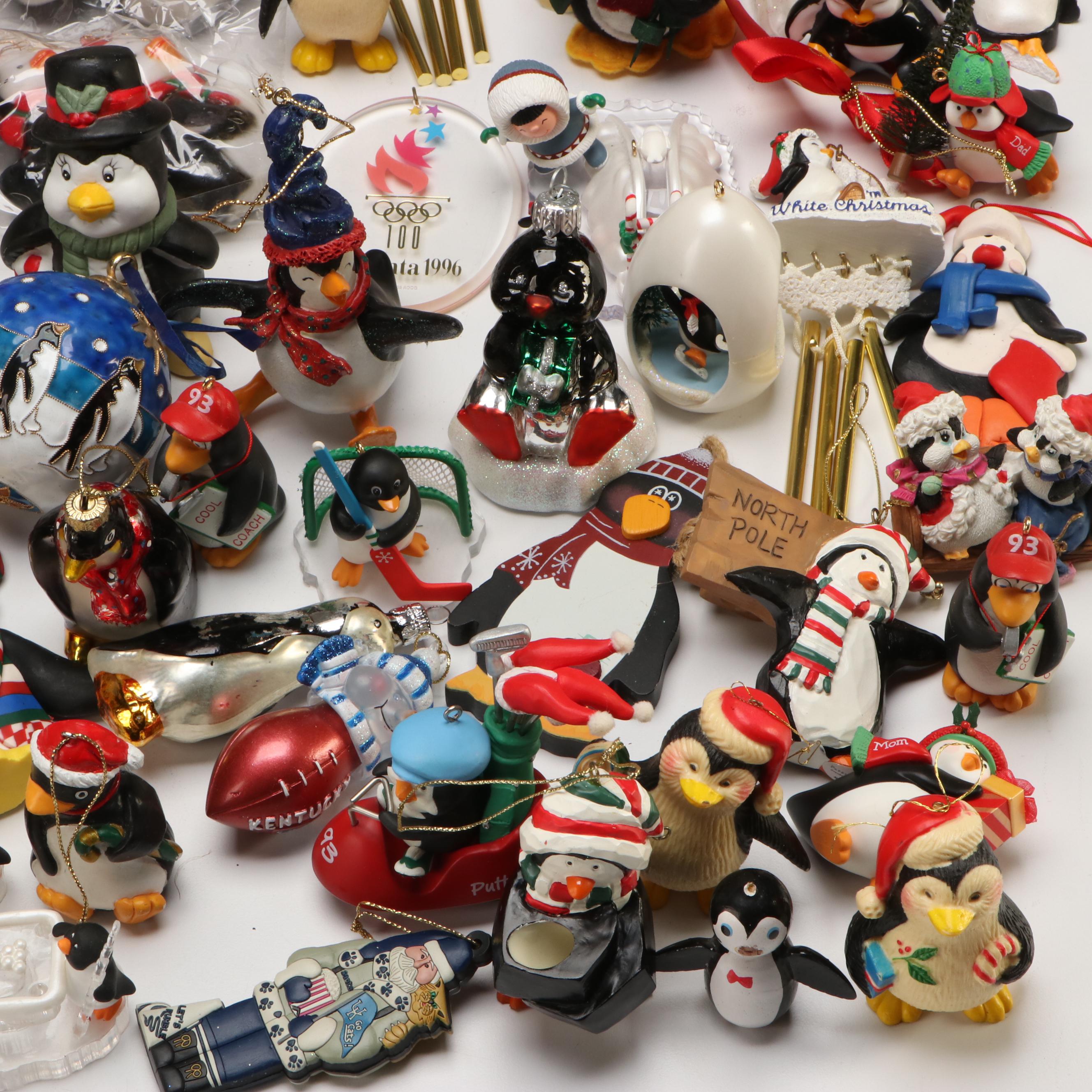 Hallmark Keepsake "Penguins at Play" with Coca-Cola and More Ornaments