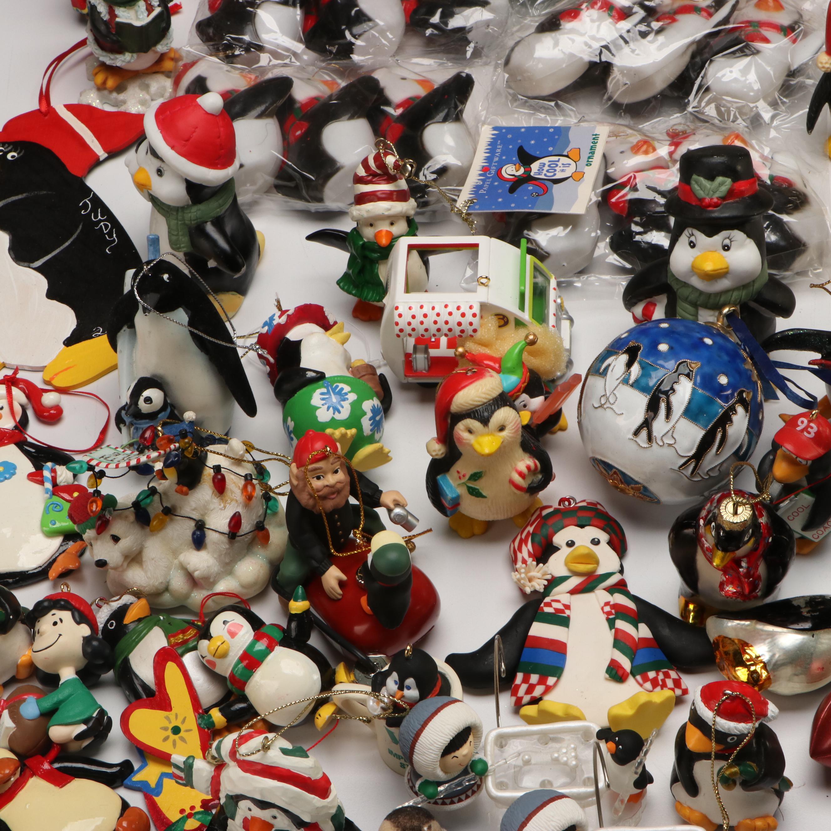 Hallmark Keepsake "Penguins at Play" with Coca-Cola and More Ornaments