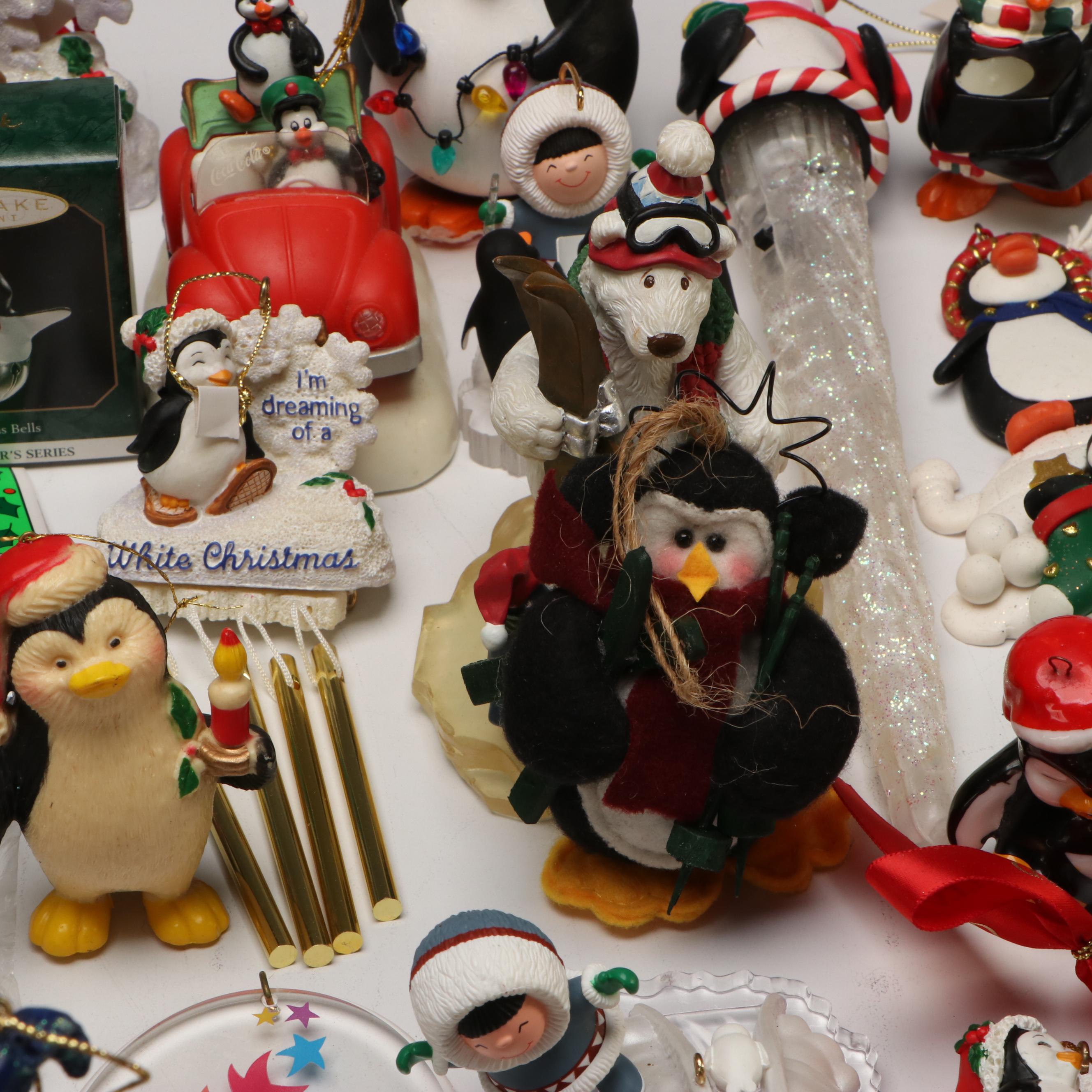 Hallmark Keepsake "Penguins at Play" with Coca-Cola and More Ornaments