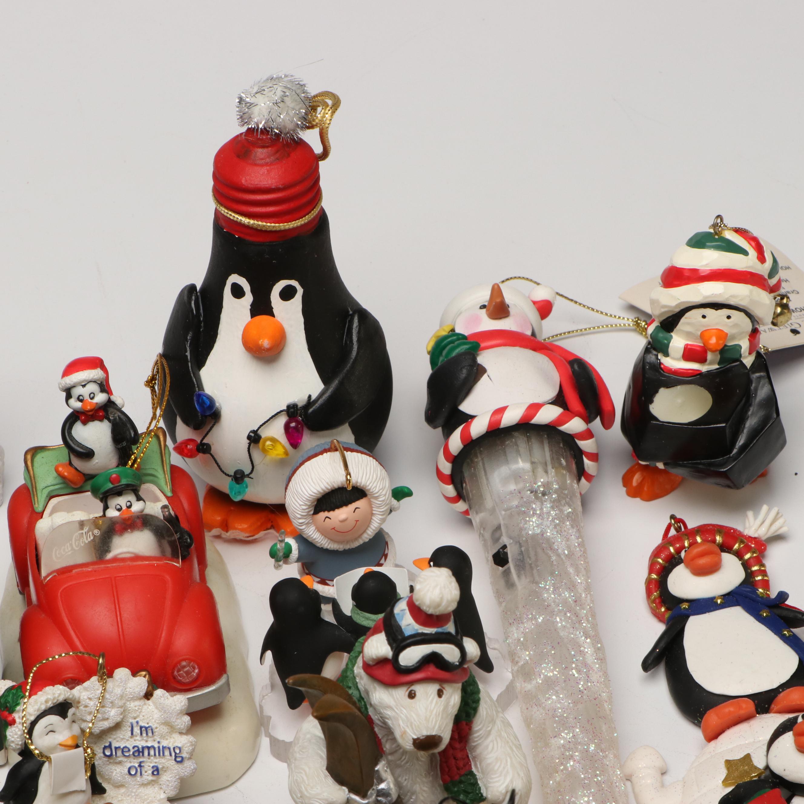 Hallmark Keepsake "Penguins at Play" with Coca-Cola and More Ornaments
