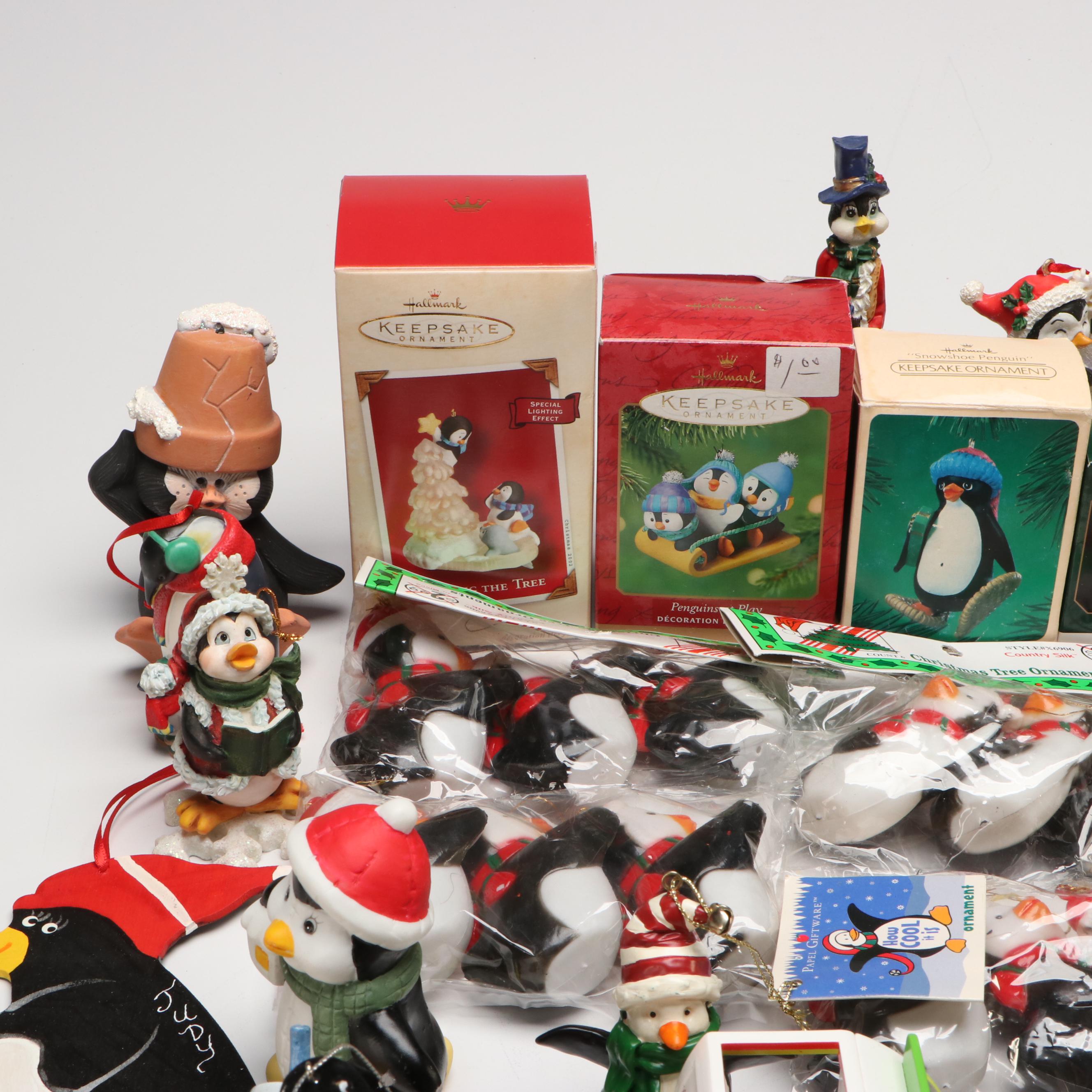 Hallmark Keepsake "Penguins at Play" with Coca-Cola and More Ornaments
