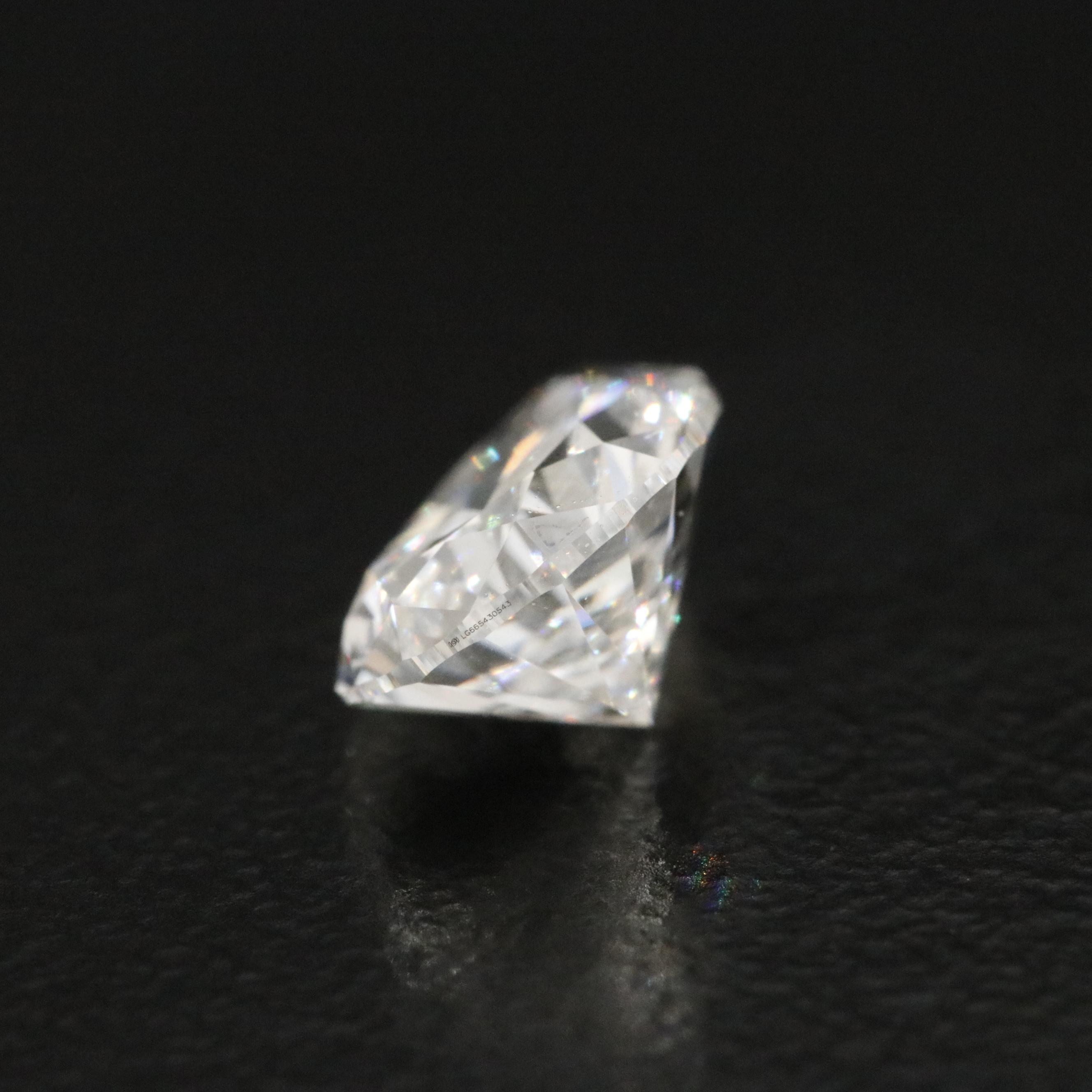 Loose 1.47 CT Lab Grown Diamond with IGI Report