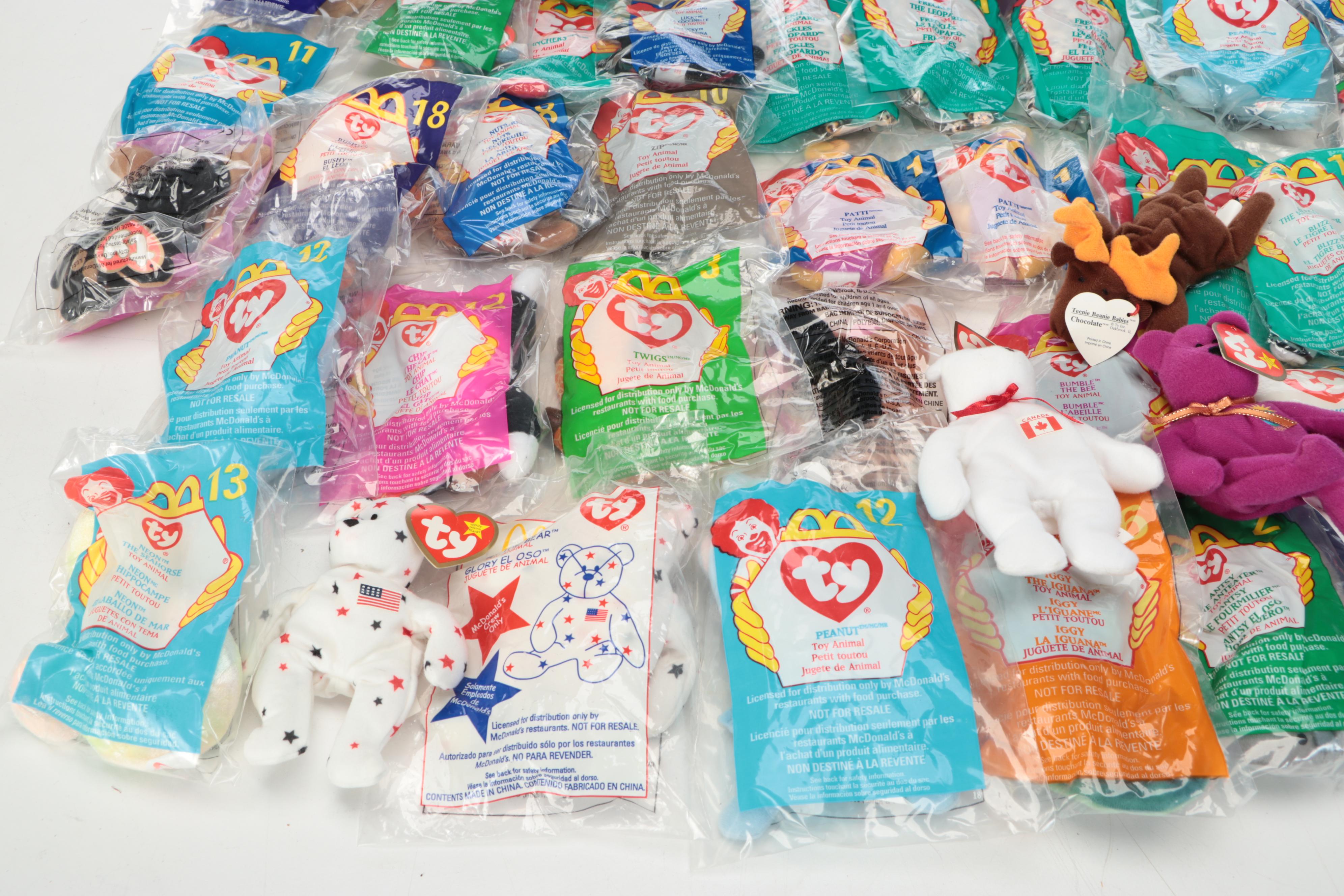 "Pinky", "Maple the Bear", "The End", and More Teenie Beanie Babies